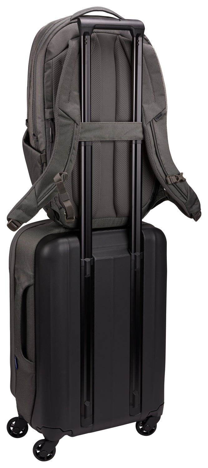 Thule Subterra 2 21L Laptop Backpack for Men & Women - Water-Resistant Travel & Work Commuter Bag - Vetiver Gray - Perfect for Office, College & Business Trips