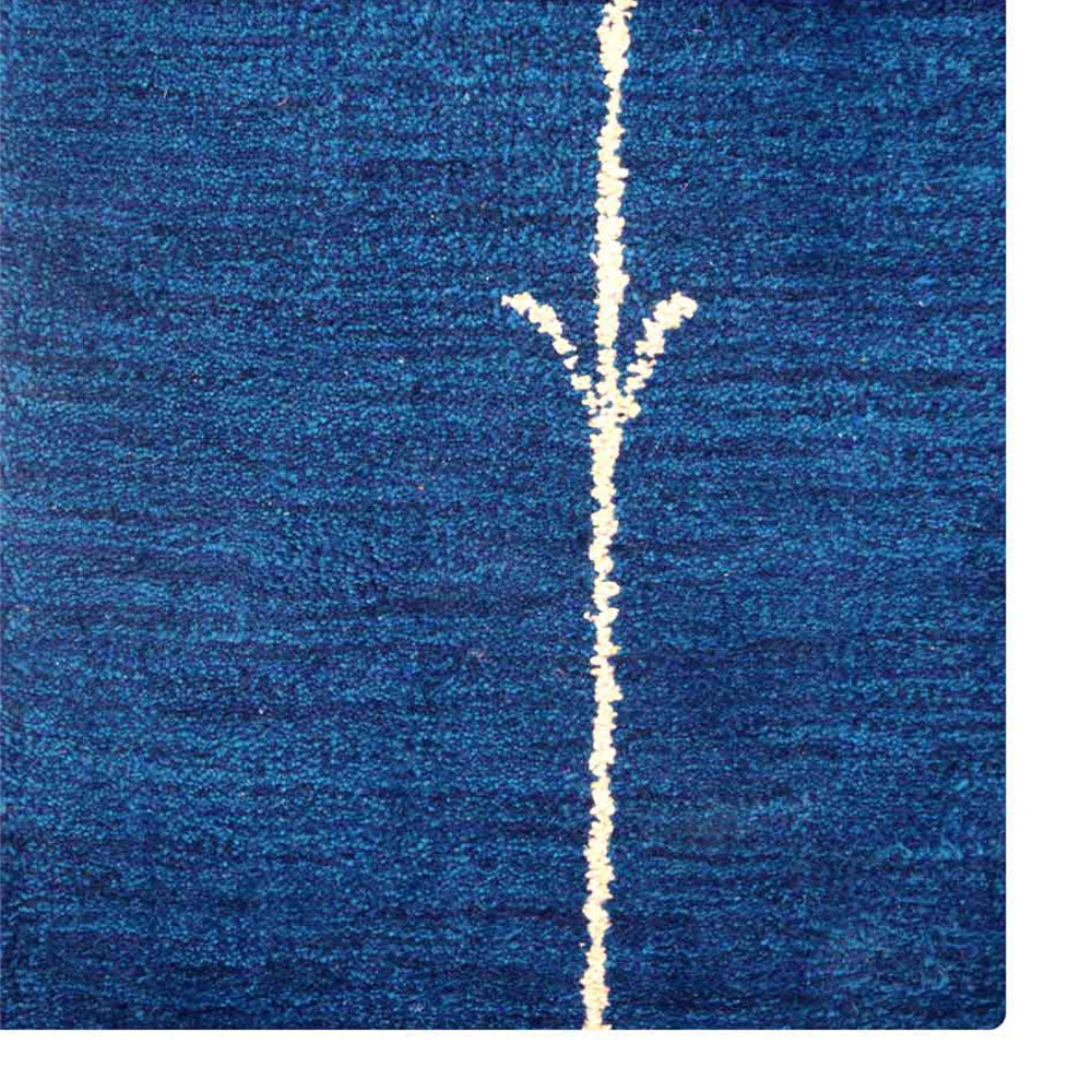 Handmade Scandinavian Wool Area Rug - Nordic Boho Chic Design for Living Room, Bedroom & Home Decor
