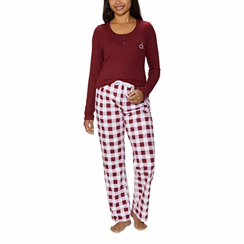 Red Maroon Buffalo Check