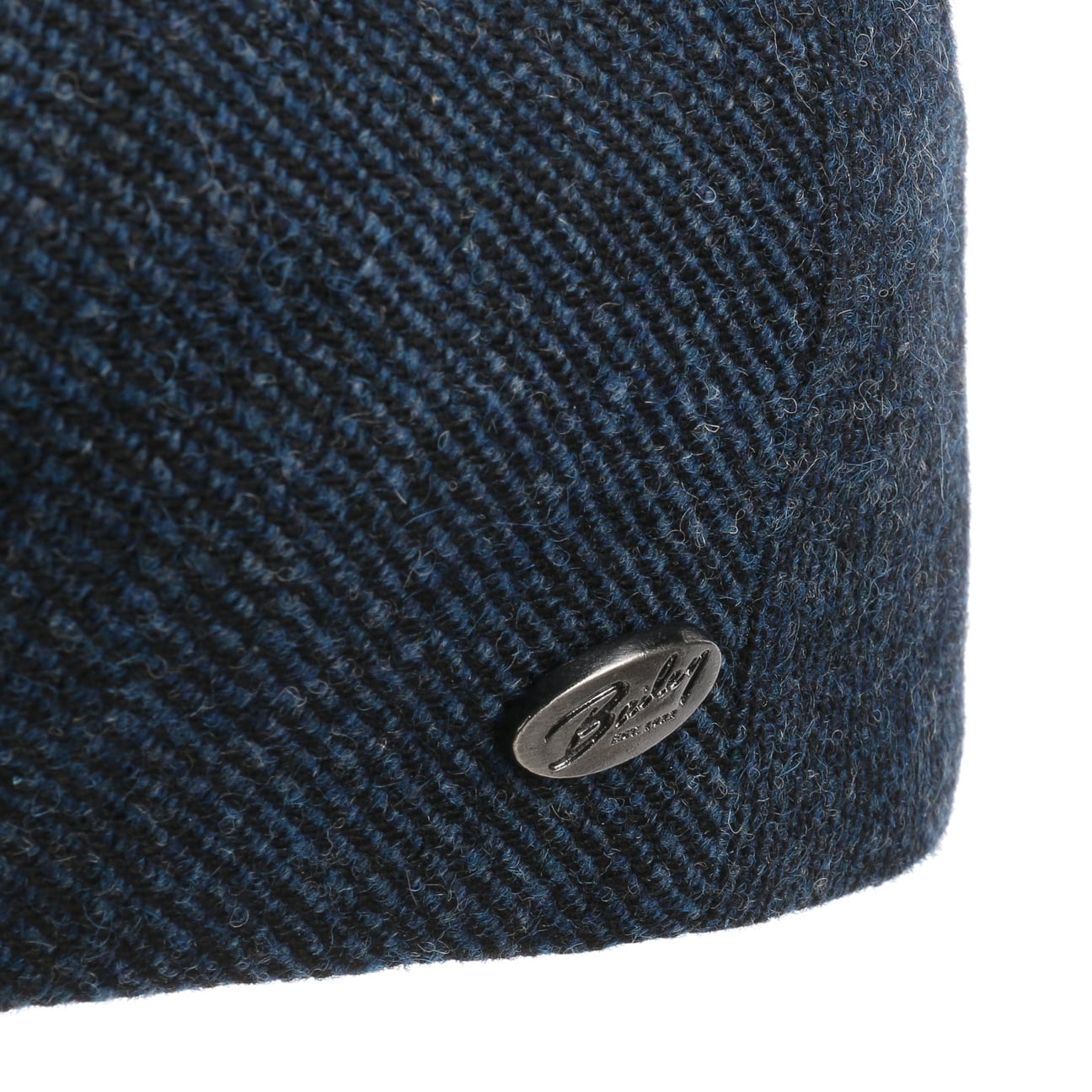 Bailey 1922 Lord Wool Twill Flat Cap - Classic British Style Men's Hat for Casual Wear, Golf & Outdoor Activities