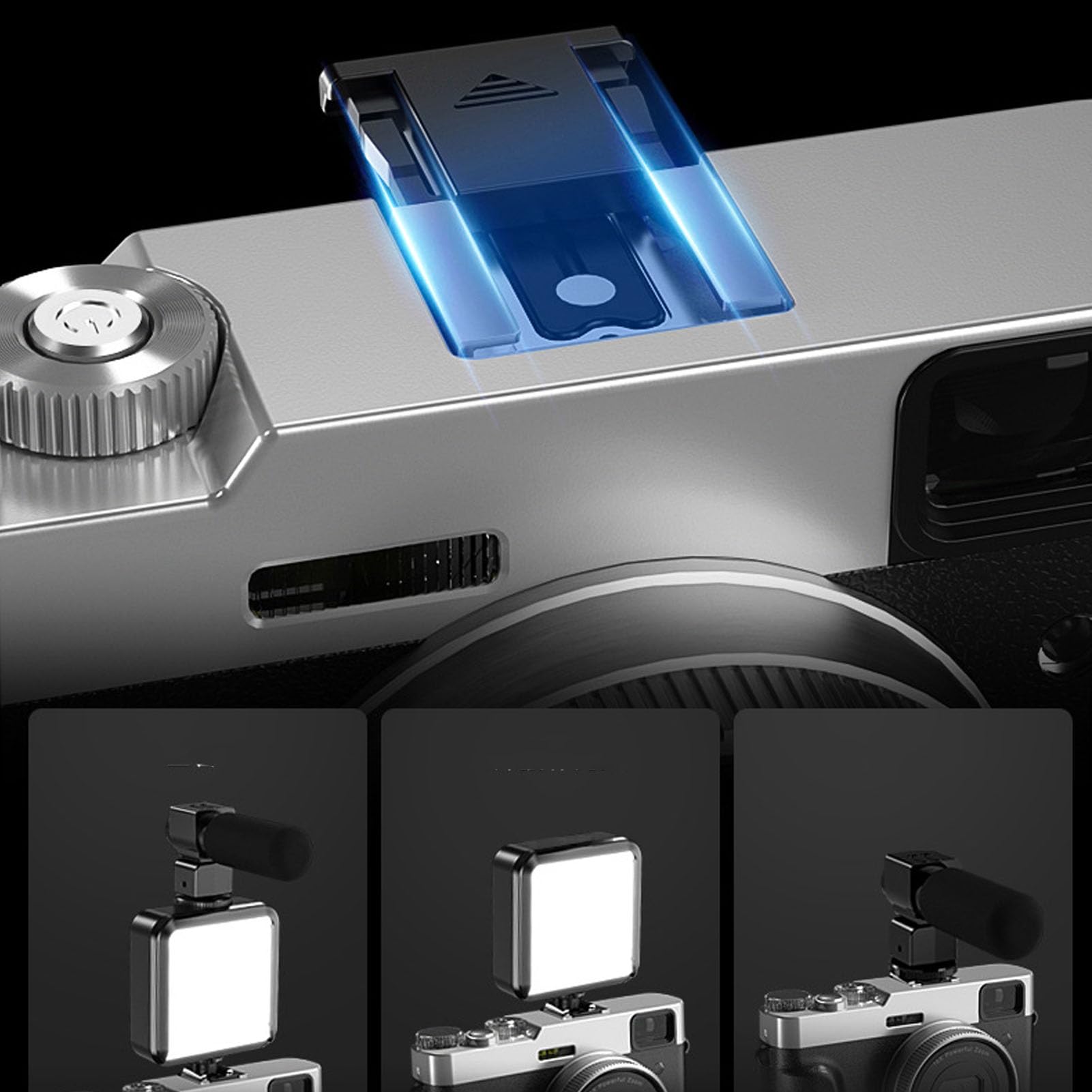 4K 48MP Digital Camera with 16X Zoom for Travel & Video Calls