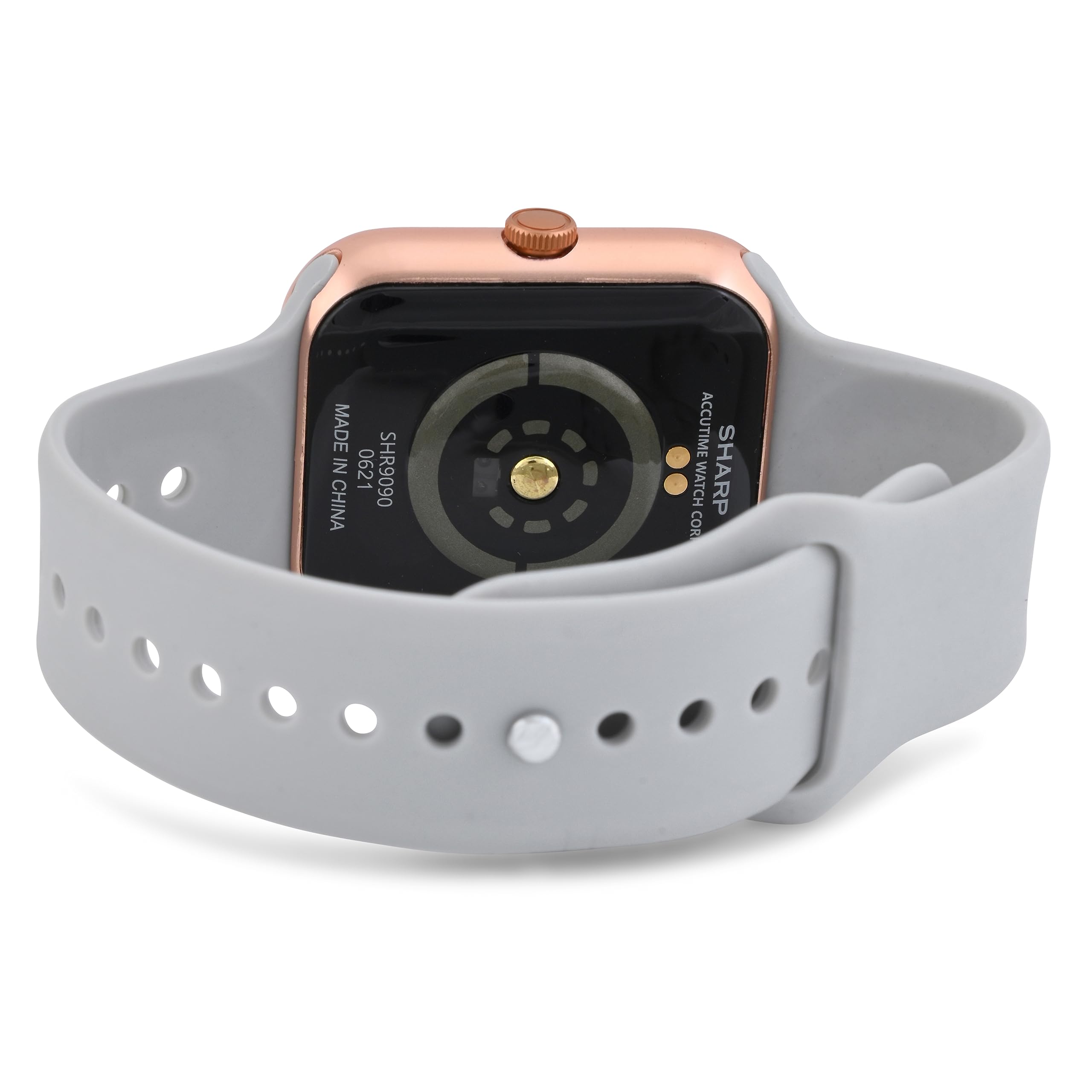 Premium Smart Watch for Men & Women - Fitness Tracker with Heart Rate Monitor, Step Counter, Sleep Tracking - Compatible with Android & iOS Phones - Perfect for Workouts, Running & Daily Activity Tracking