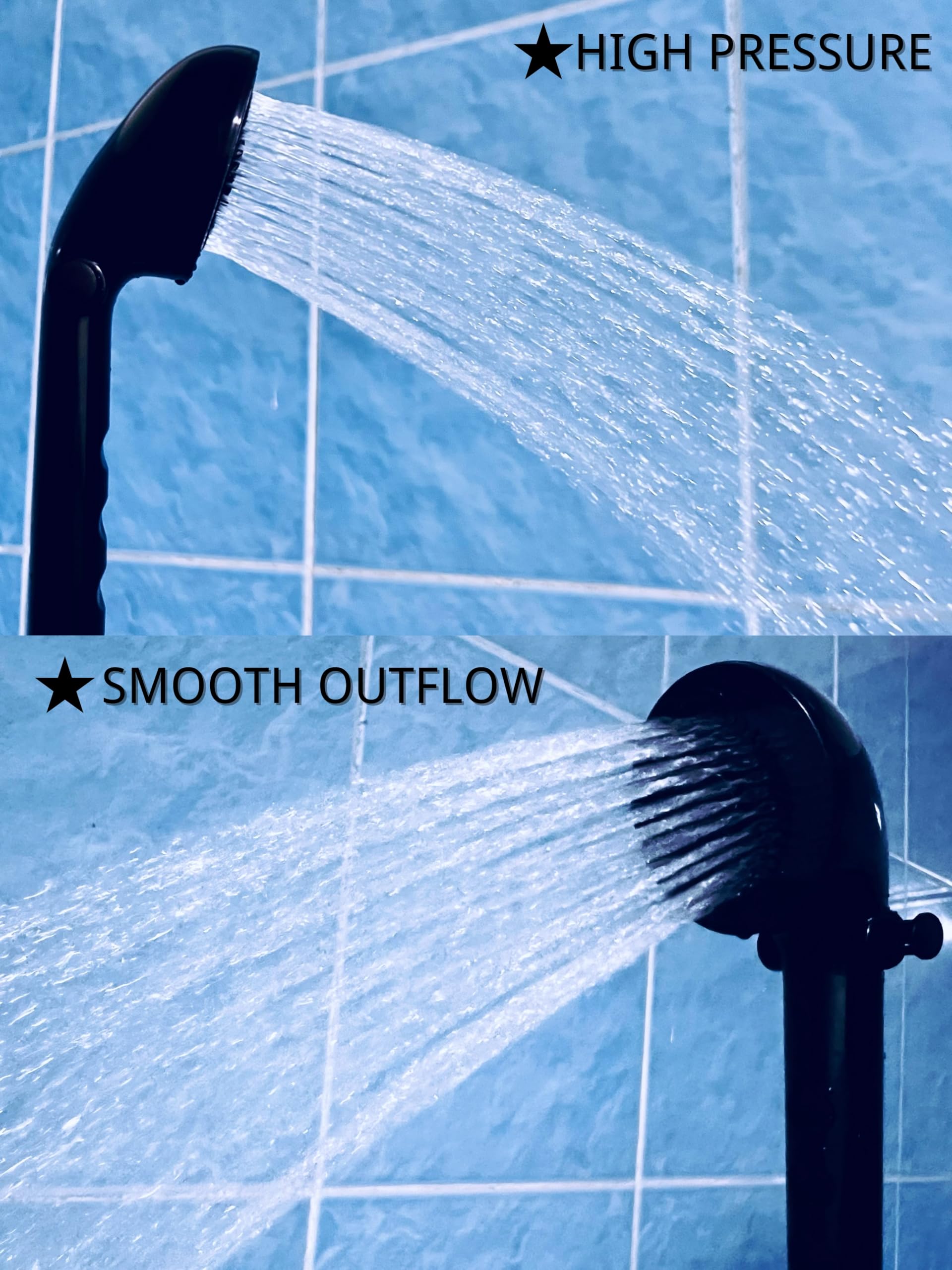 RV Exterior Shower Box Kit with Faucet, Head & Hose - Portable Outdoor Shower for Camper, Trailer, Motorhome & Boat - Perfect for Camping, RV Trips & Marine Use (Black)