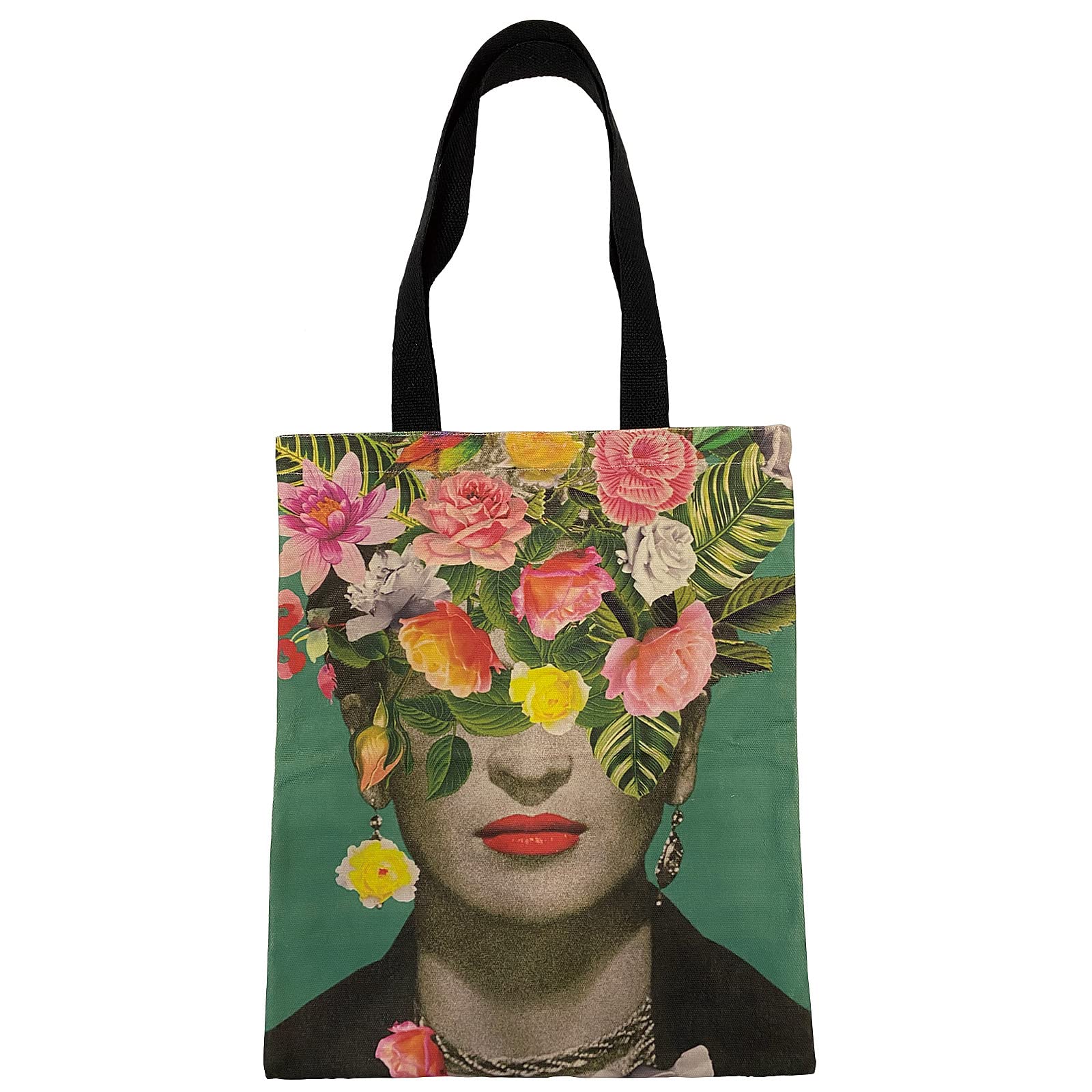 Eco-Friendly Reusable Tote Bag for Women - Washable & Foldable Commuter, Shopping, Beach, Book & Sports Travel Picnic Bag with Inner Pocket | Perfect for Work, Gym, Groceries & Outdoor Activities