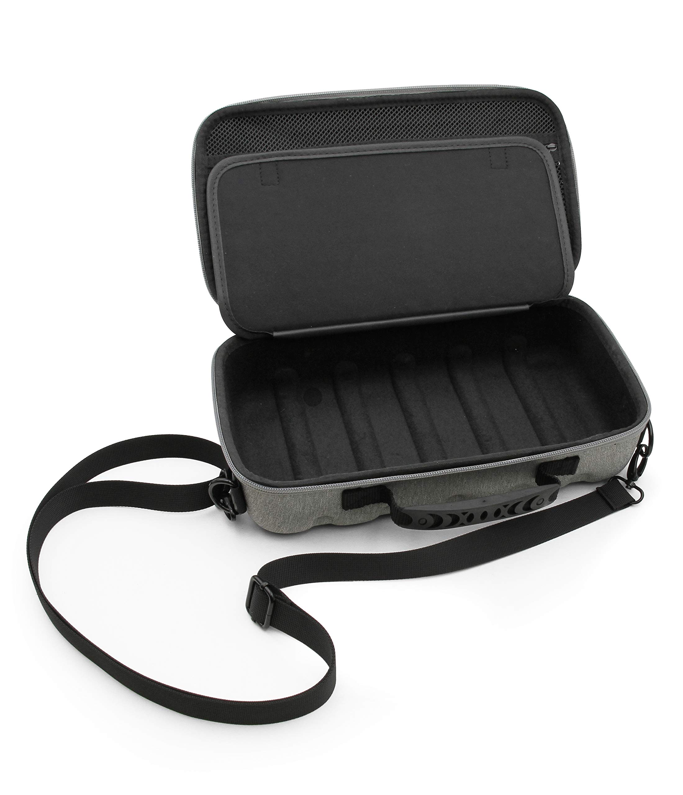 CASEMATIX CB Radio Protective Case with Padded Interior & Zipper Storage | Durable Travel Organizer for Ham Radios & Communication Equipment | Perfect for Road Trips, Camping & Emergency Preparedness