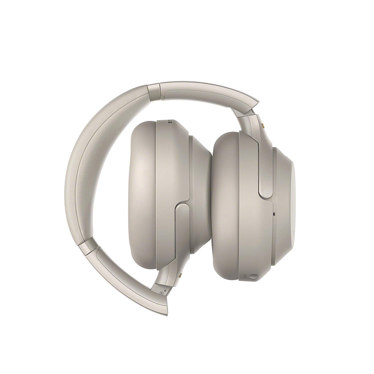 Sony WH-1000XM3 Wireless Bluetooth Noise Cancelling Over-Ear Headphones with Mic - Silver (Renewed) | Premium Sound for Travel, Work & Music Lovers