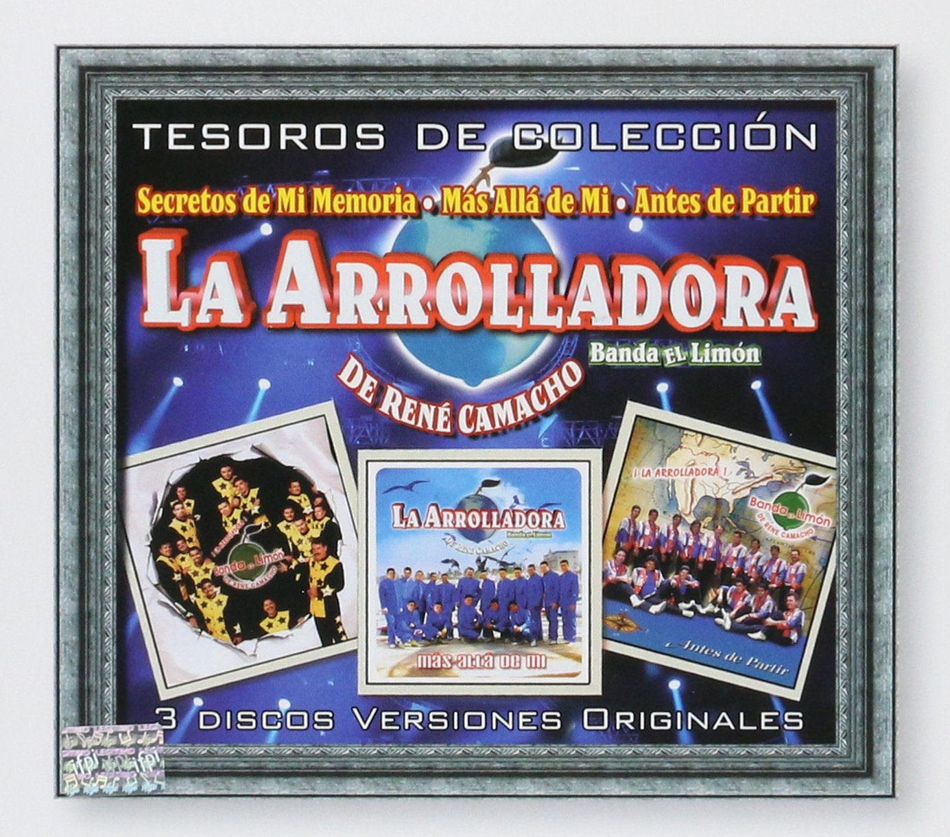 La Arrolladora Banda El Limon - Tesoros de Coleccion CD (Sony-886919641424) | Authentic Mexican Music Collection for Parties & Cultural Events
