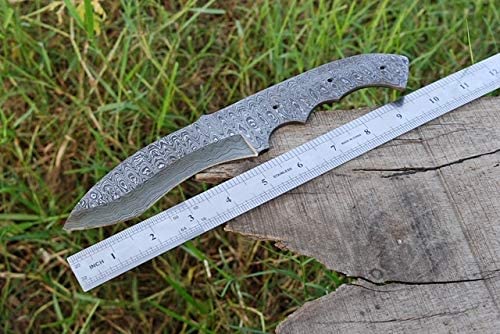 Premium Hand Forged Hunting Knives - Custom Blank Blade Kukri Knives for Knife Making | Durable Outdoor Survival & Bushcraft Tools