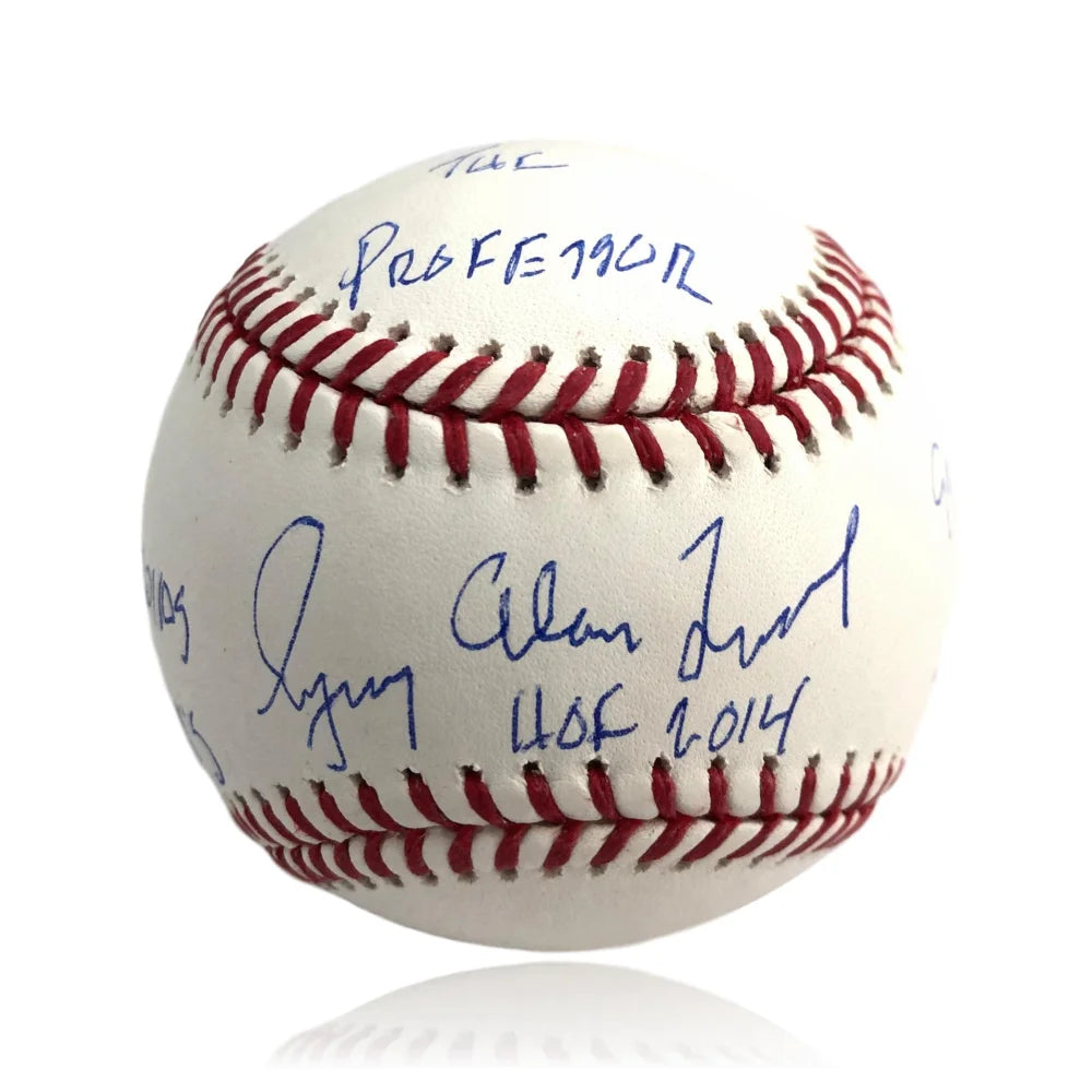 Greg Maddux Autographed Baseball with Full Name Inscription - OMLB Certified, Includes COA by Lojo - Perfect for Cubs, Braves & Dodgers Fans - Great for Collectors, Sports Memorabilia Displays & Gift Giving