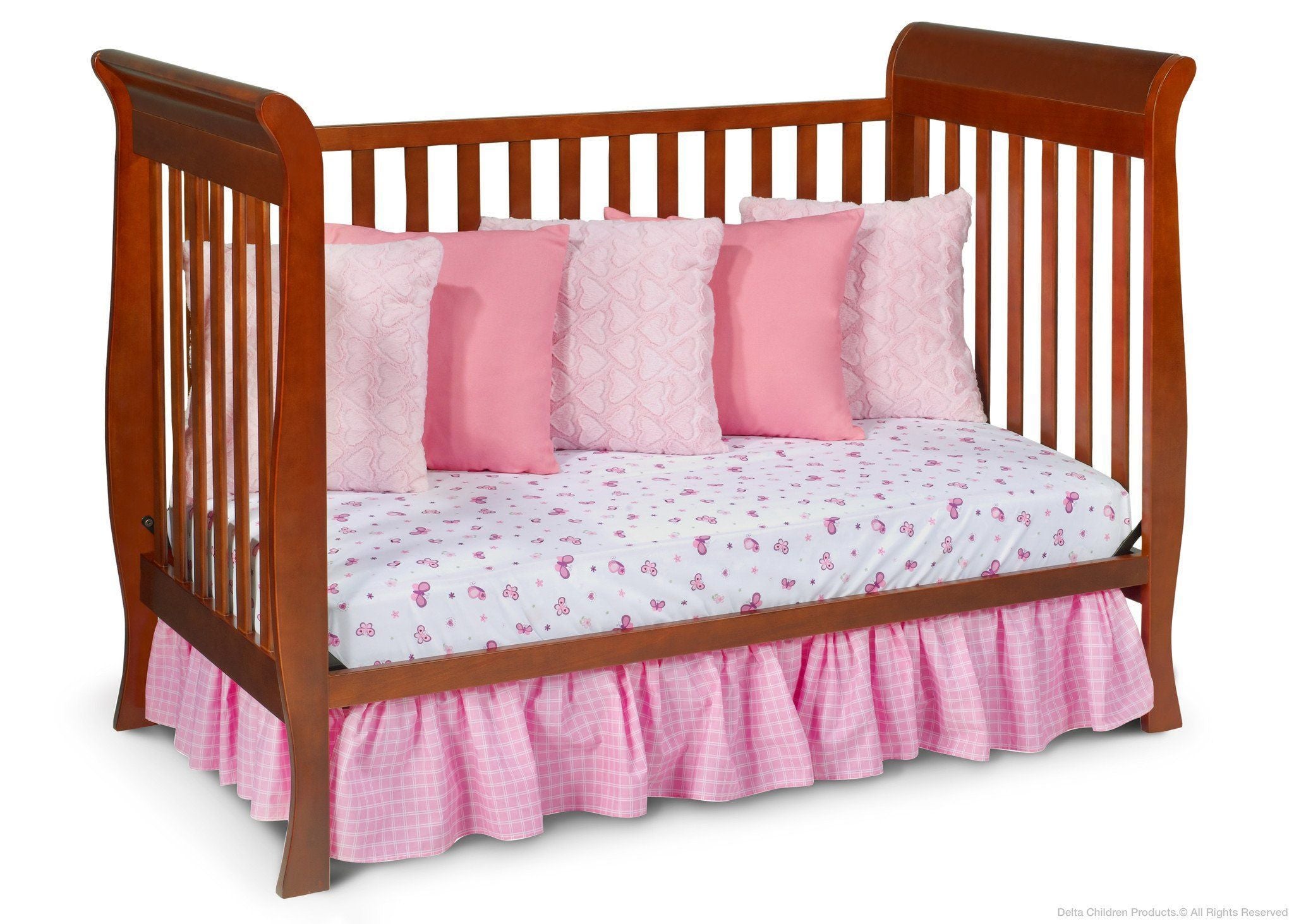 Charleston/Glenwood 3-in-1 Convertible Crib - Toddler Bed & Daybed - Nursery Furniture for Baby & Kids Room (White) | Perfect for Newborns, Infants & Growing Toddlers