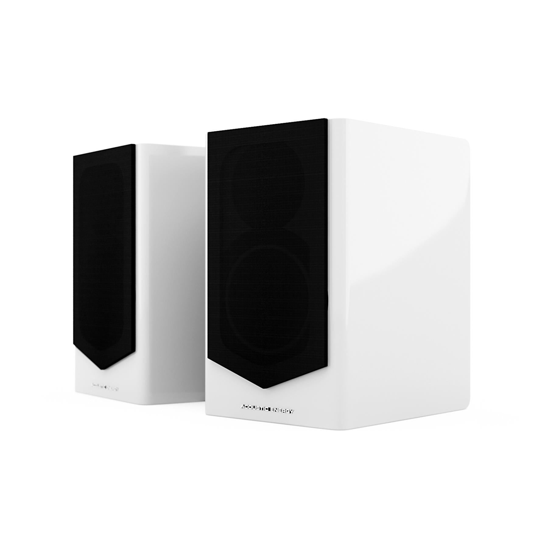 Acoustic Energy AE500 Compact Stand Mount Loudspeaker - High-Fidelity Bookshelf Speakers for Home Audio, Music & Movie Theater Systems