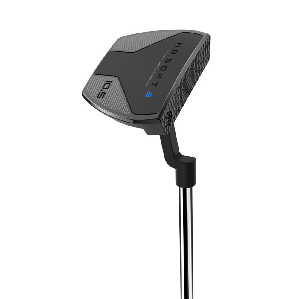 Cleveland Huntington Beach Soft 2 Black Men's Right-Handed Golf Putter 10.5° Loft - Perfect for Improving Short Game & Putting Accuracy on Greens