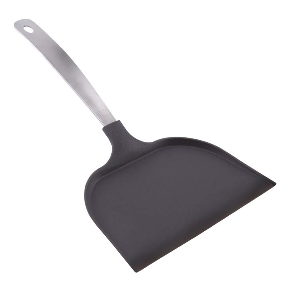 DOITOOL Stainless Steel Pizza Spatula - 12 Inch Baking & BBQ Turner with Wooden Handle - Perfect for Pizza, Cookies, Pancakes & Outdoor Grilling