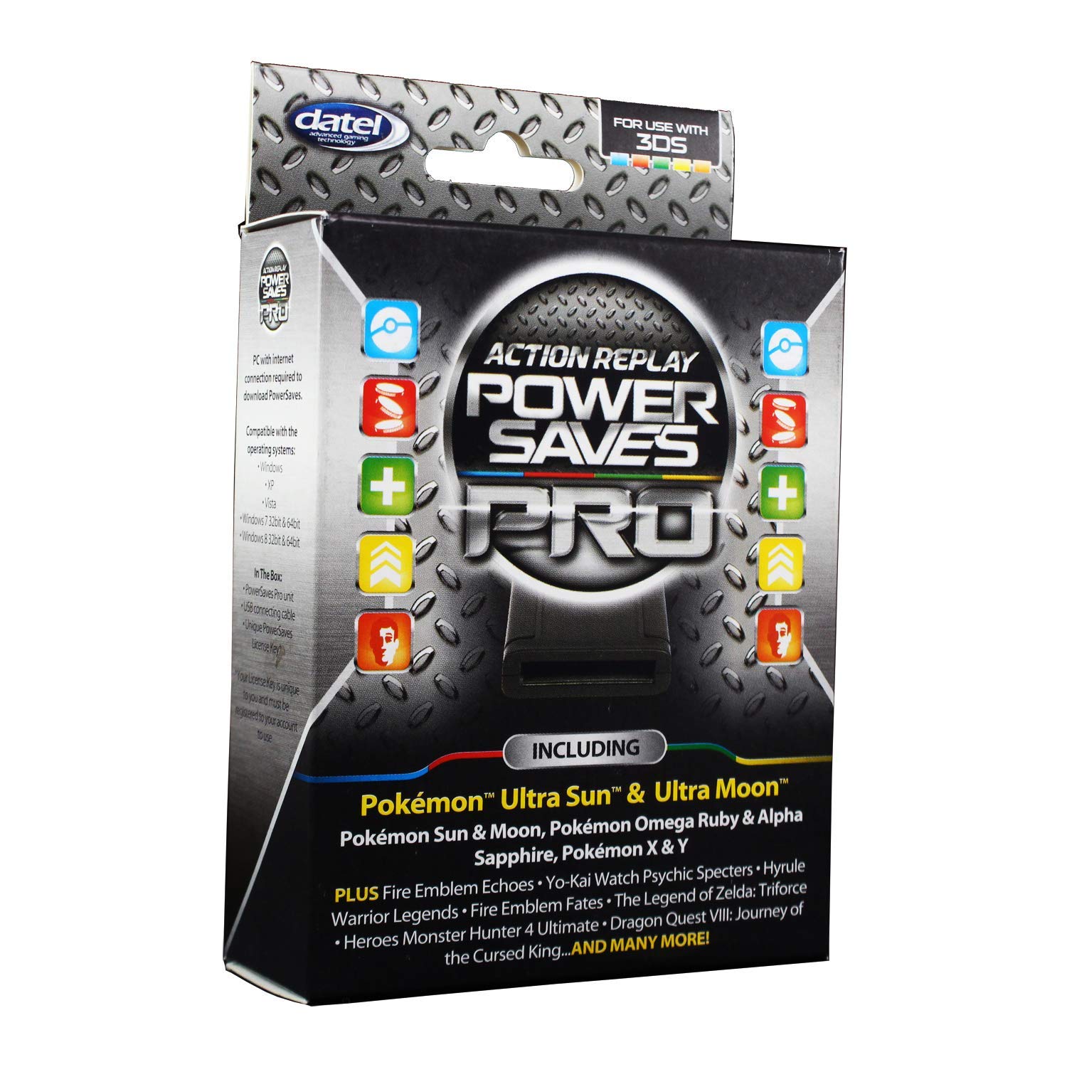 Datel Action Replay Power Saves Pro for Nintendo 3DS - Cheat Device & Game Save Backup Tool - Perfect for Unlocking Hidden Features and Protecting Game Progress