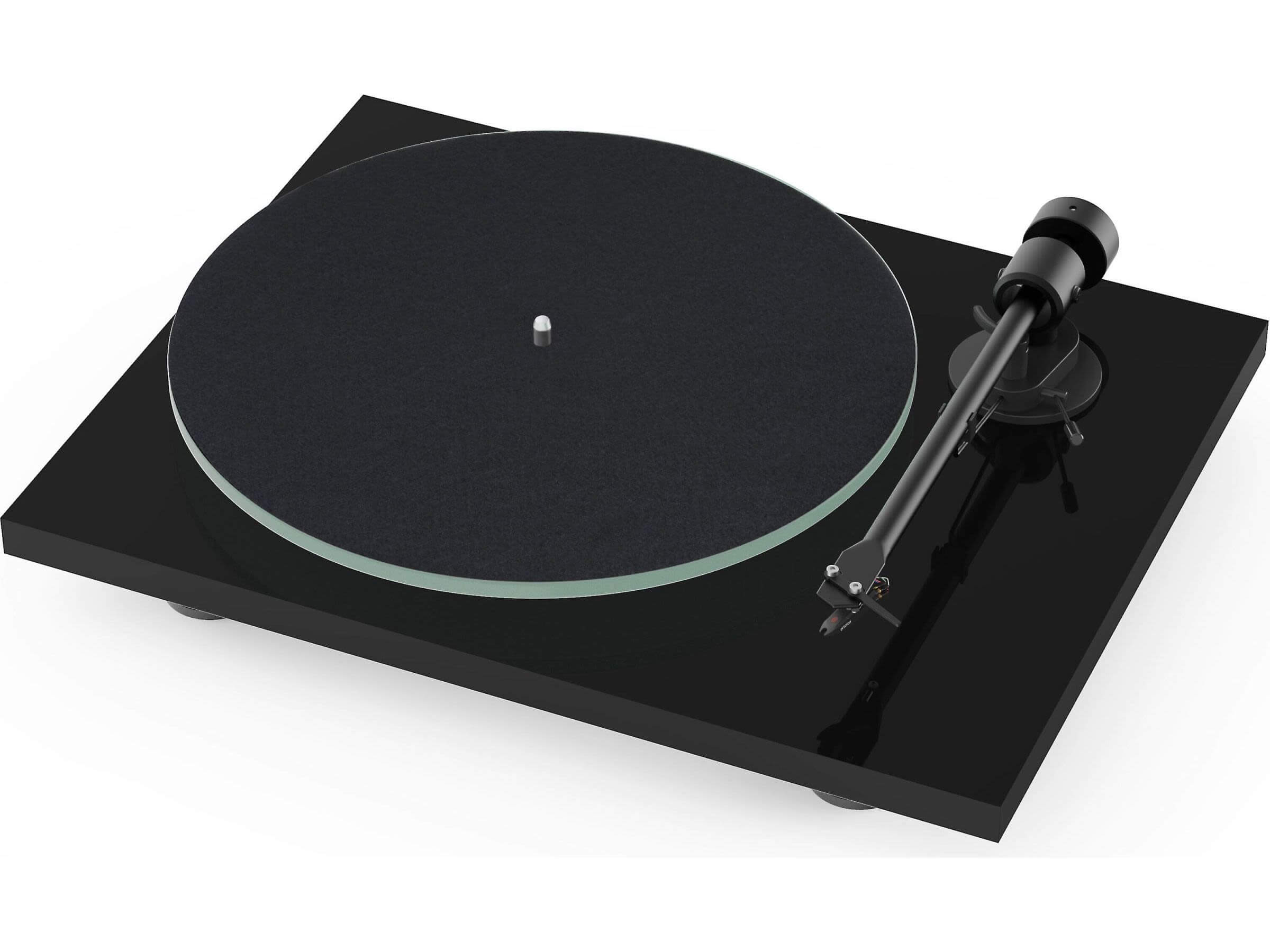 Pro-Ject T1 EVO Premium Turntable - High-Fidelity Vinyl Record Player with Ortofon OM10 Cartridge | Perfect for Audiophiles & Home Music Listening