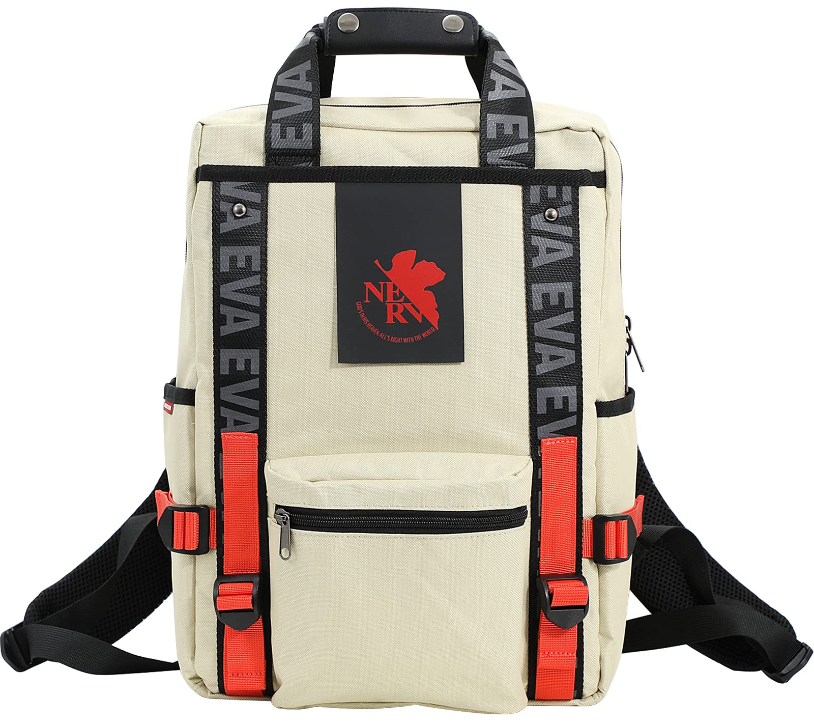 **FIREFIRST Neon Genesis Evangelion Backpack - 15.6 Inch Laptop Backpack for Travel, School & Work - Stylish Anime Themed Daypack for Men & Women**    *(Perfect for college students, office commuters, and anime fans looking for a durable and trendy backpack for daily use, weekend trips, or conventions.)*