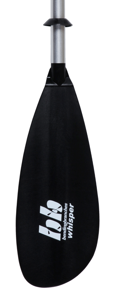 Bending Branches Whisper II Aluminum Kayak Paddle - Lightweight & Durable Canoe Oar for Recreational & Touring Kayaking | Perfect for Lakes, Rivers & Coastal Waters