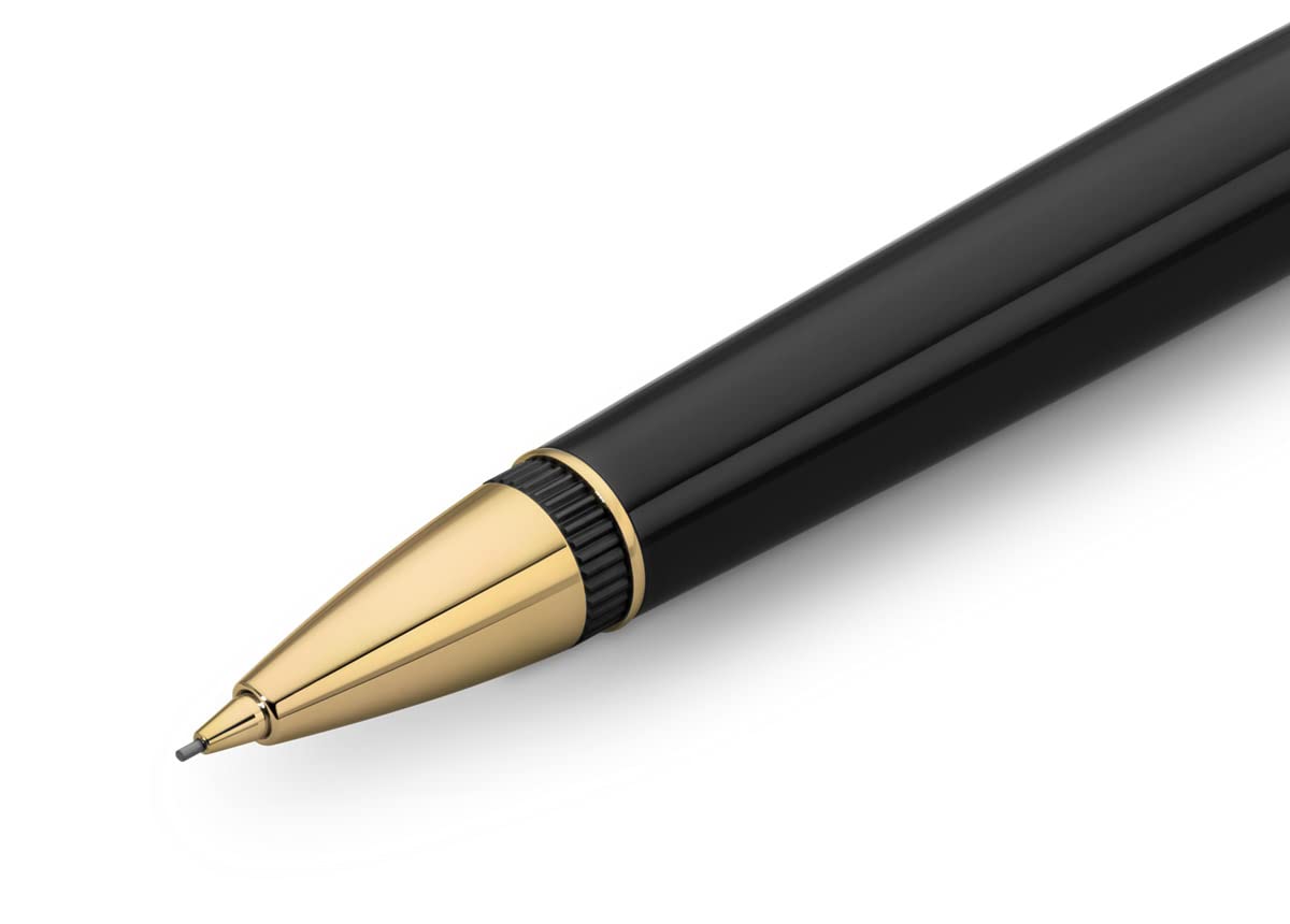 Kaweco DIA2 Nostalgic Twist Mechanical Pencil - 0.7mm Gold Luxury Writing Instrument with Tin Box | Premium Office & School Supplies | Perfect for Note Taking, Sketching & Gift Giving (14cm)