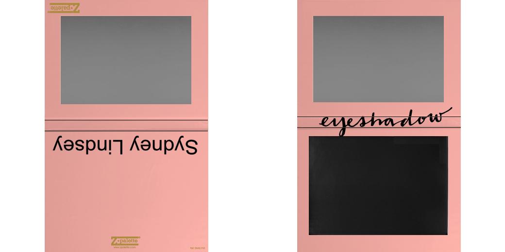 Custom Extra Large Z Palette - Magnetic Makeup Palette for Eyeshadows & Blush - Perfect for Makeup Artists & Travel Organizers
