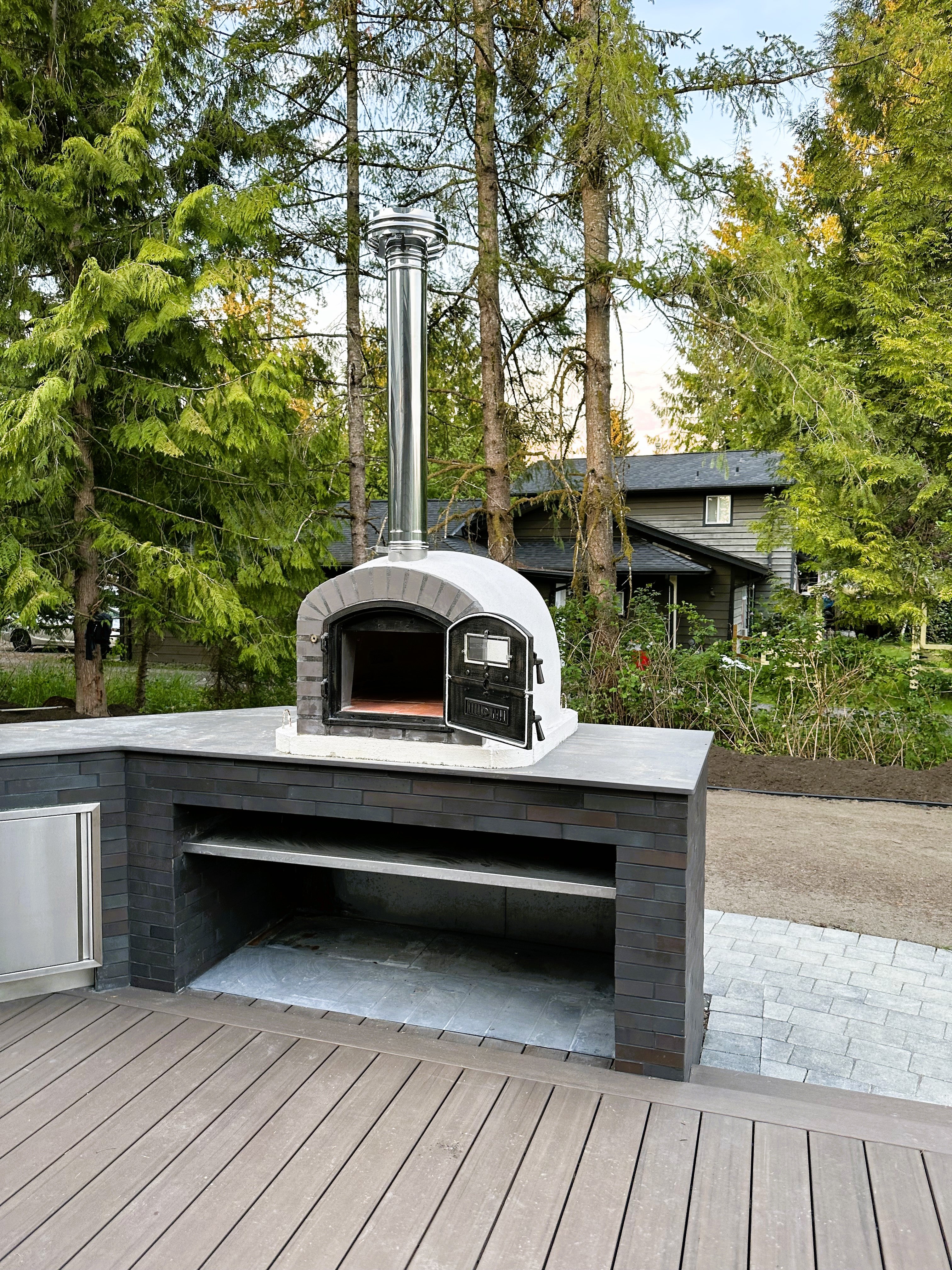 Premium Lume Alto Outdoor Pizza Oven - Brand New Model for Authentic Italian-Style Pizza Making | Perfect for Backyard Parties, Camping & Outdoor Cooking