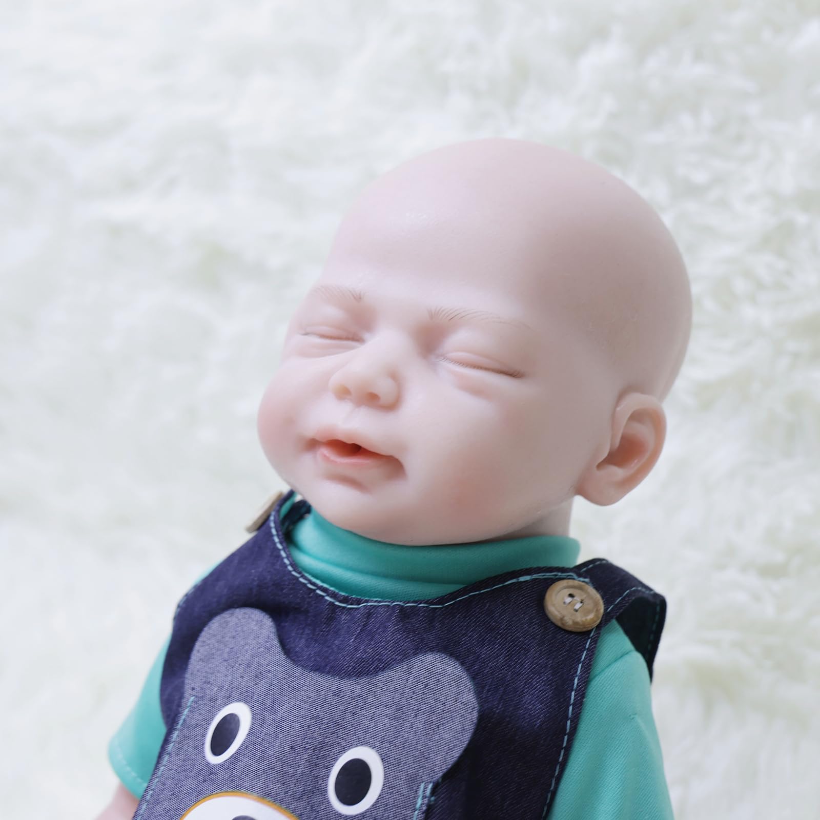 18 Inch Realistic Reborn Baby Doll Boy with Drink & Wet Function - Full Silicone Lifelike Baby Doll for Girls Age 6+, Perfect Christmas & Birthday Gift - Ideal for Role Play, Collecting, and Emotional Comfort