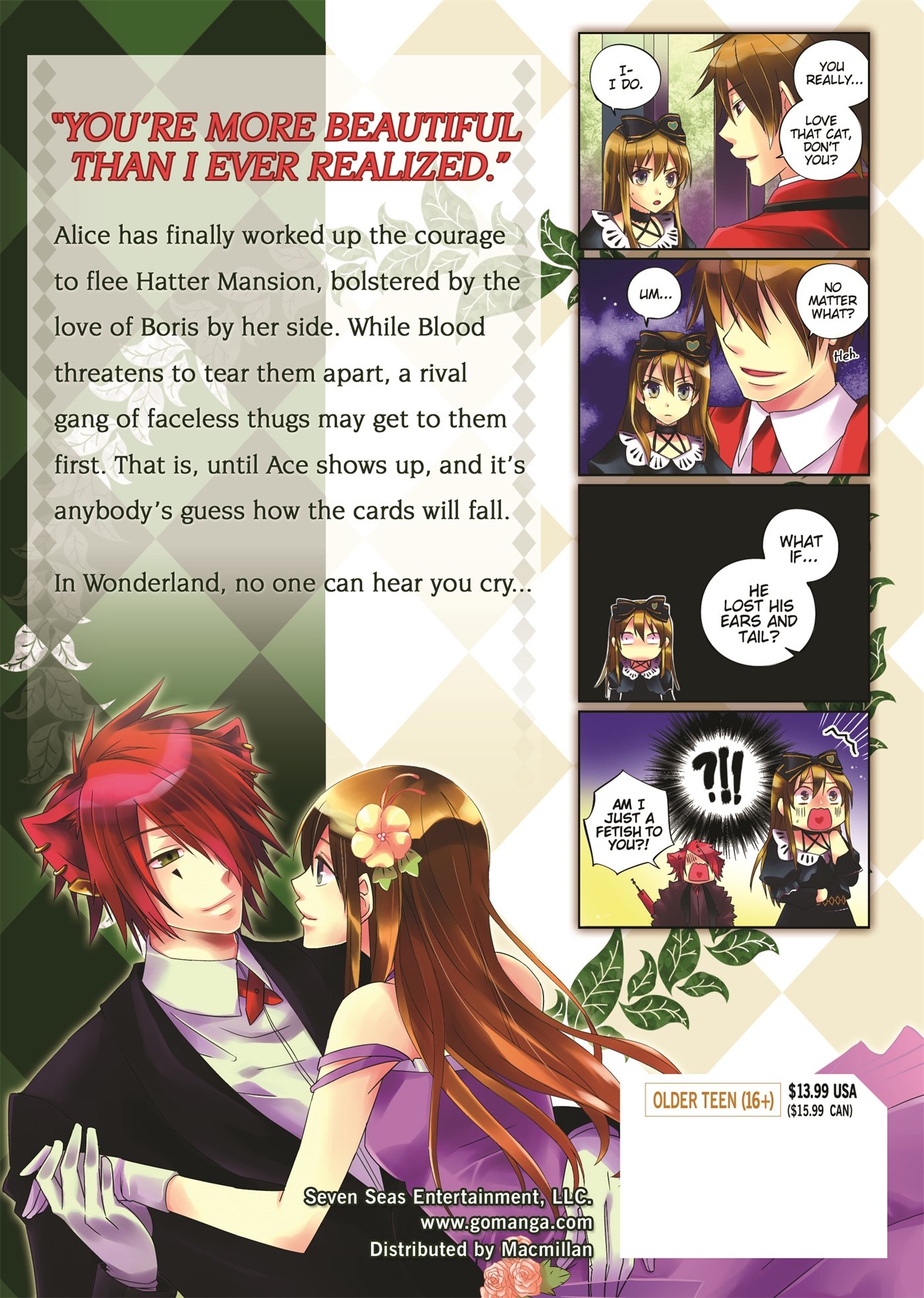 Alice in the Country of Clover: Cheshire Cat Waltz Vol. 6 Manga - Fantasy Romance Adventure Series for Teens & Adults - Perfect for Anime Fans & Book Collectors - Great Gift for Birthday & Holidays