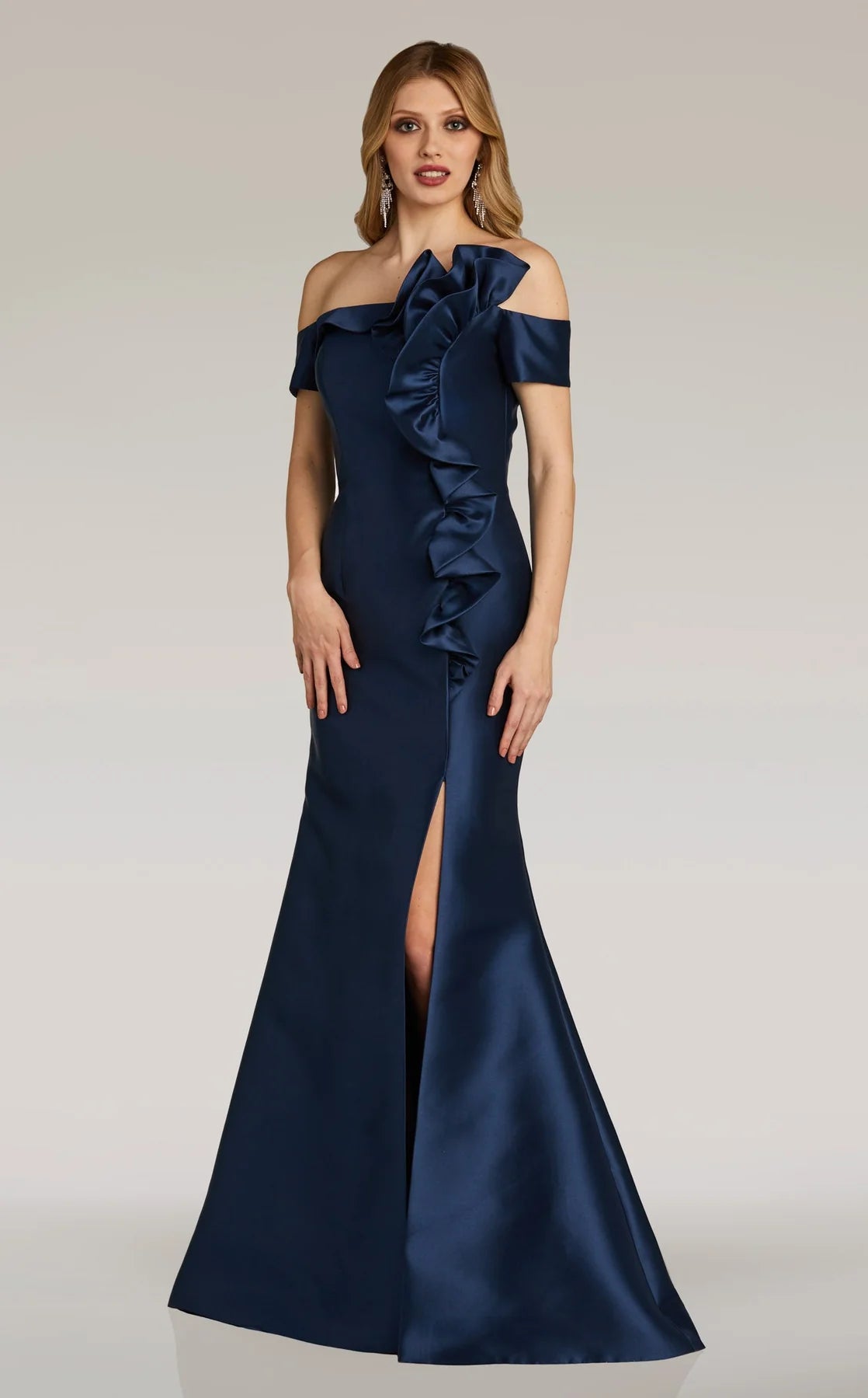 Gia Franco 12313 Women's Elegant Cocktail Dress for Party, Wedding & Special Occasions | Flattering A-Line Silhouette | Plus Size Options Available