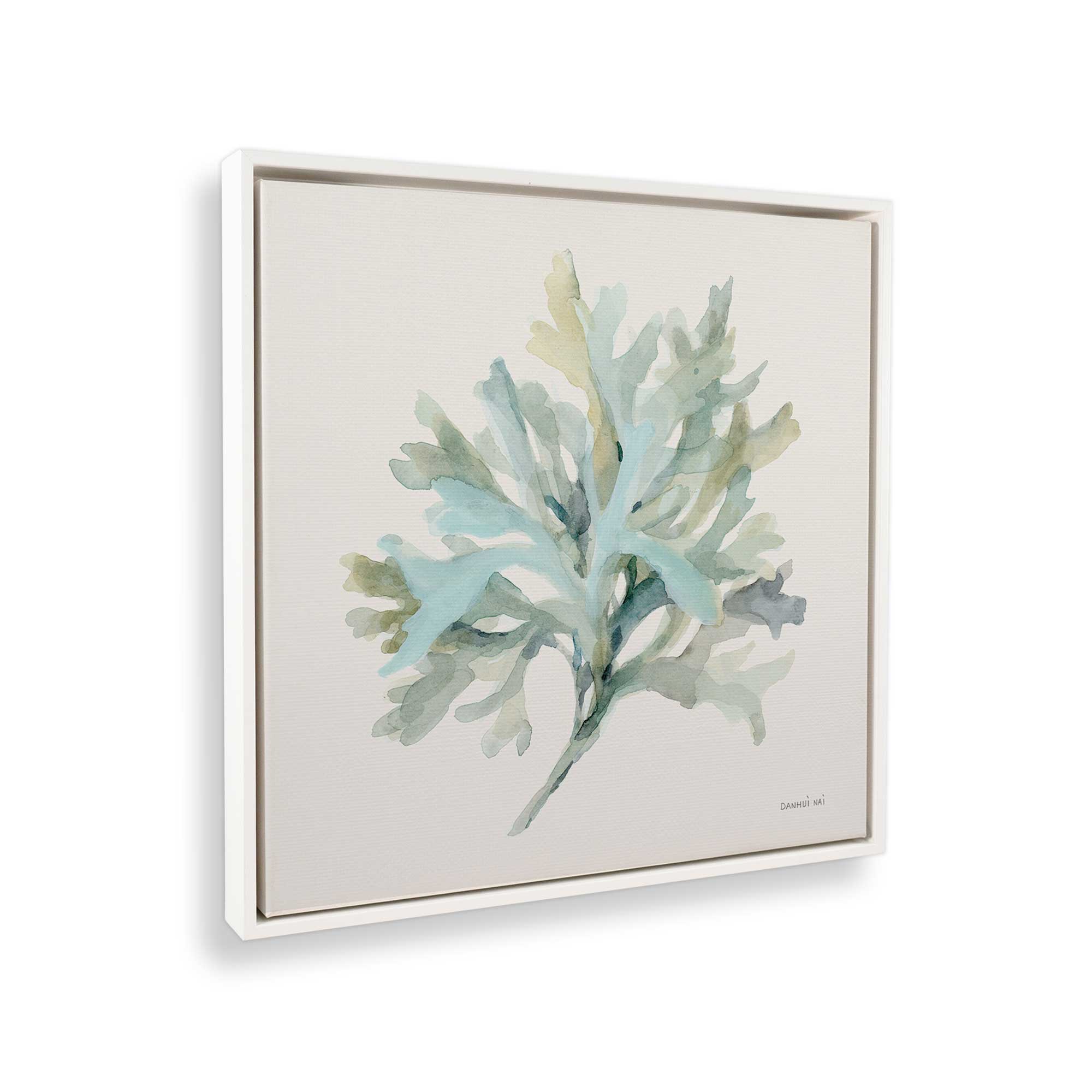 Coastal Sagebrush Whisper Canvas Wall Art - Nature Inspired Home Decor for Living Room, Bedroom & Office