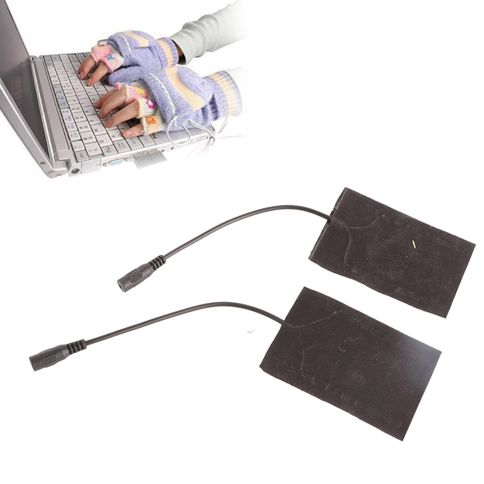 5V Carbon Fiber Heating Pad - Portable USB Electric Heating Mat for Hands, Abdomen & Fever Relief - Perfect for Home, Office & Travel Use