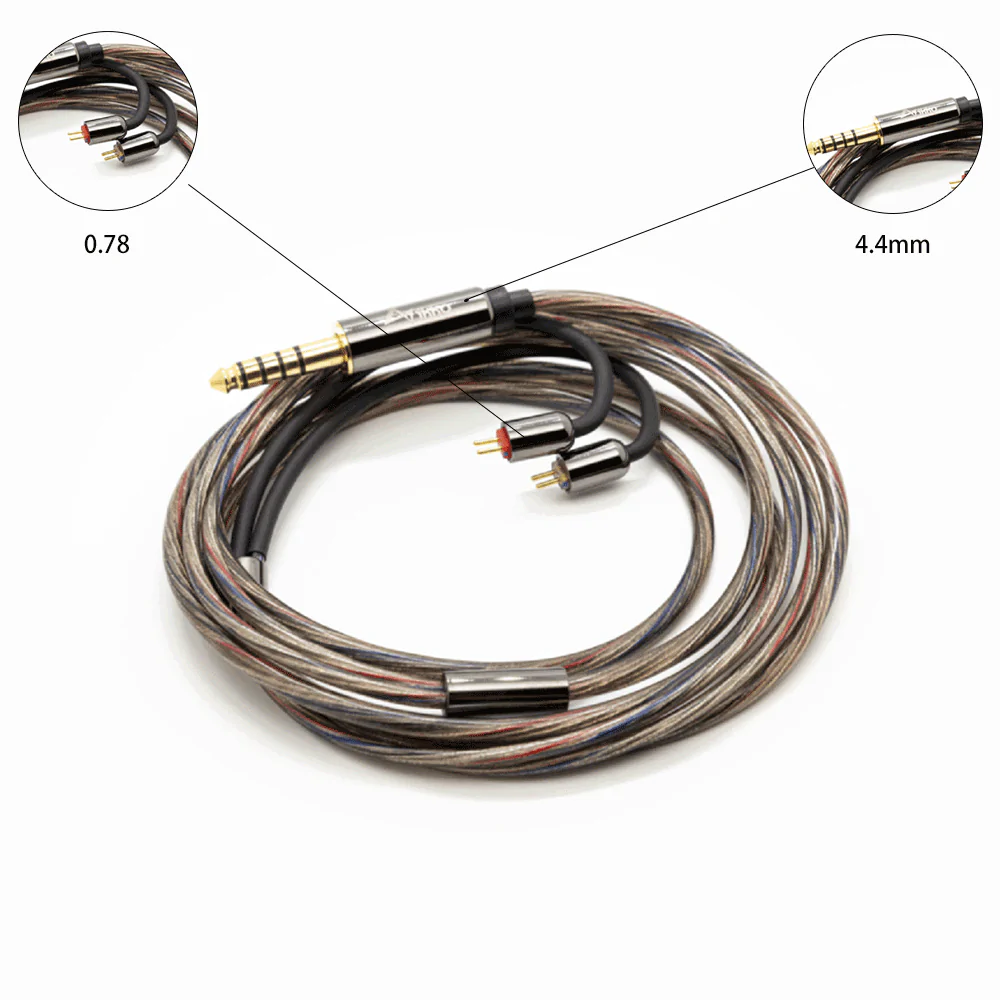 IKKO Arc CTU01 Upgraded Audio Cable - High-Quality 3.5mm Aux Cable for Headphones, Speakers & Car Audio - Perfect for Music Lovers, Gamers & Audiophiles