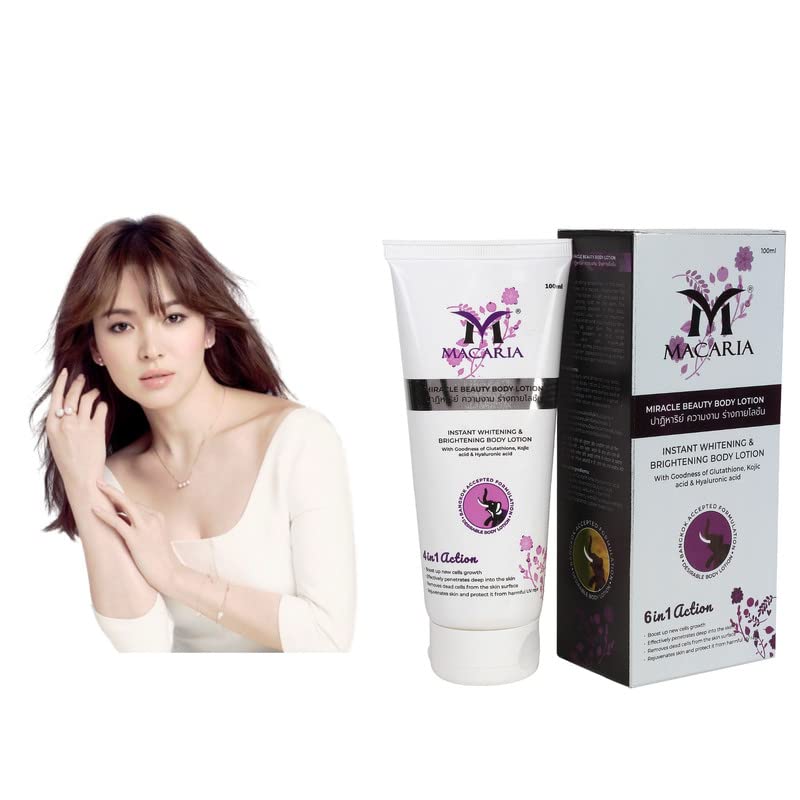 Miracle Beauty Body Lotion with SPF - Instant Whitening Moisturizer for Women | Hydrating & Brightening Skin Care for Daily Use, Sun Protection & Even Skin Tone