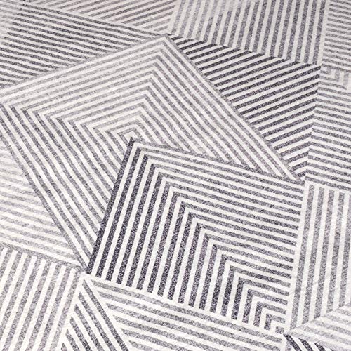 Modern Geometric - Gray Ivory