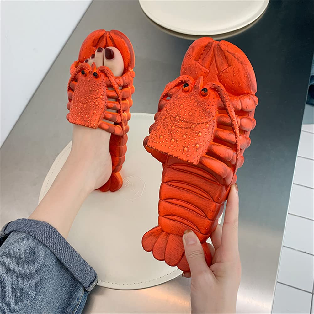 TOTENJS Lobster & Fish Slippers - Comfortable Bass Sandals for Men & Women | Perfect for Beach, Pool, and Home Relaxation
