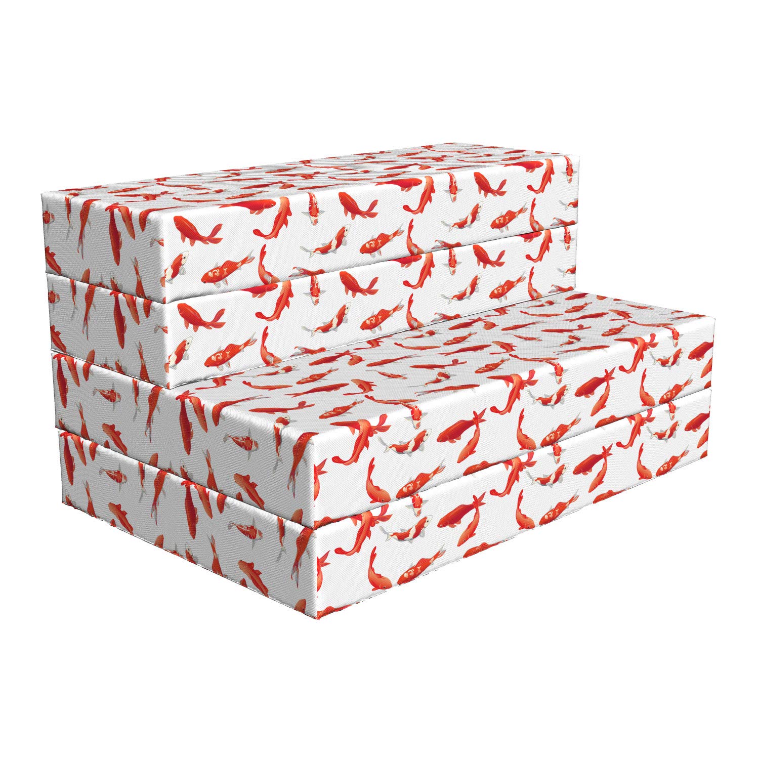 Ambesonne Koi Fish Foldable Mattress - 74.8