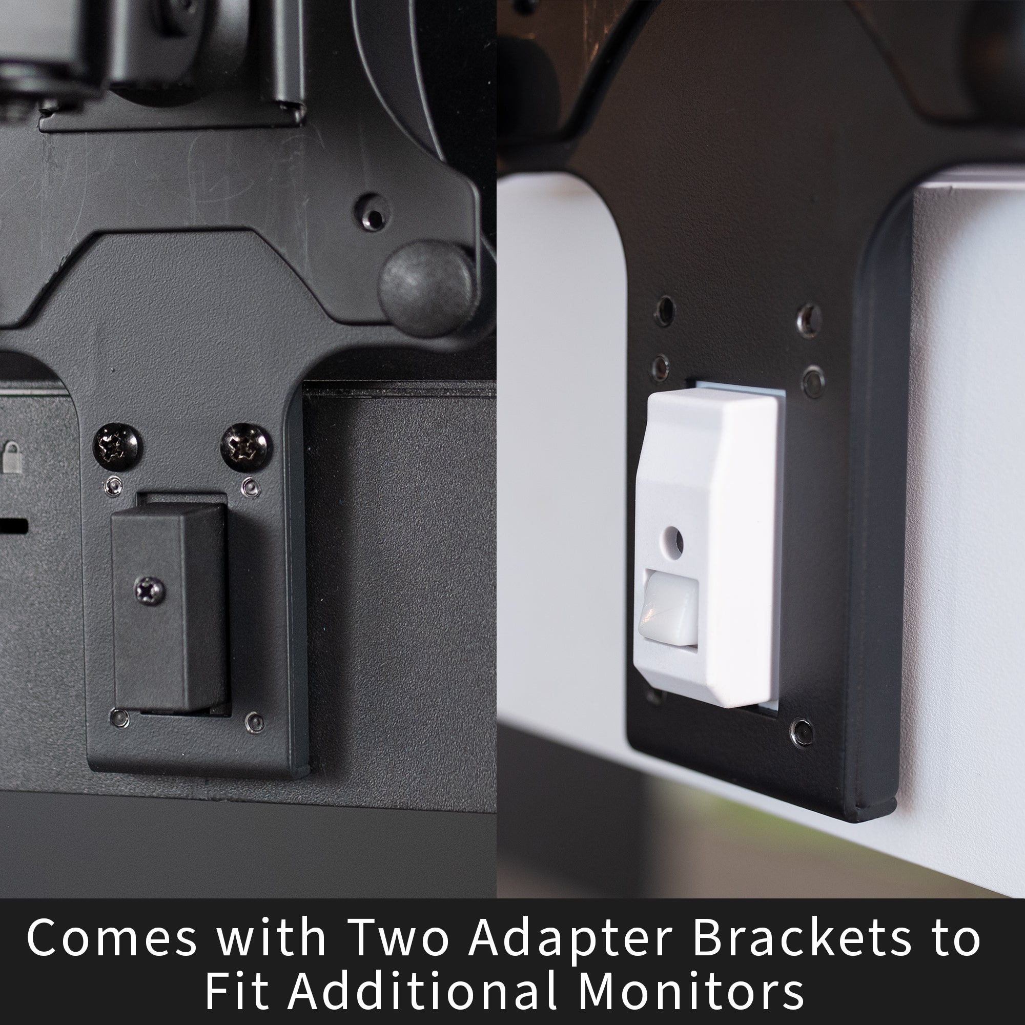 VESA Mount Adapter for HP M Series Monitors - Universal Bracket for Wall Mounting & Desk Setup - Perfect for Home Office, Gaming & Workspace Organization