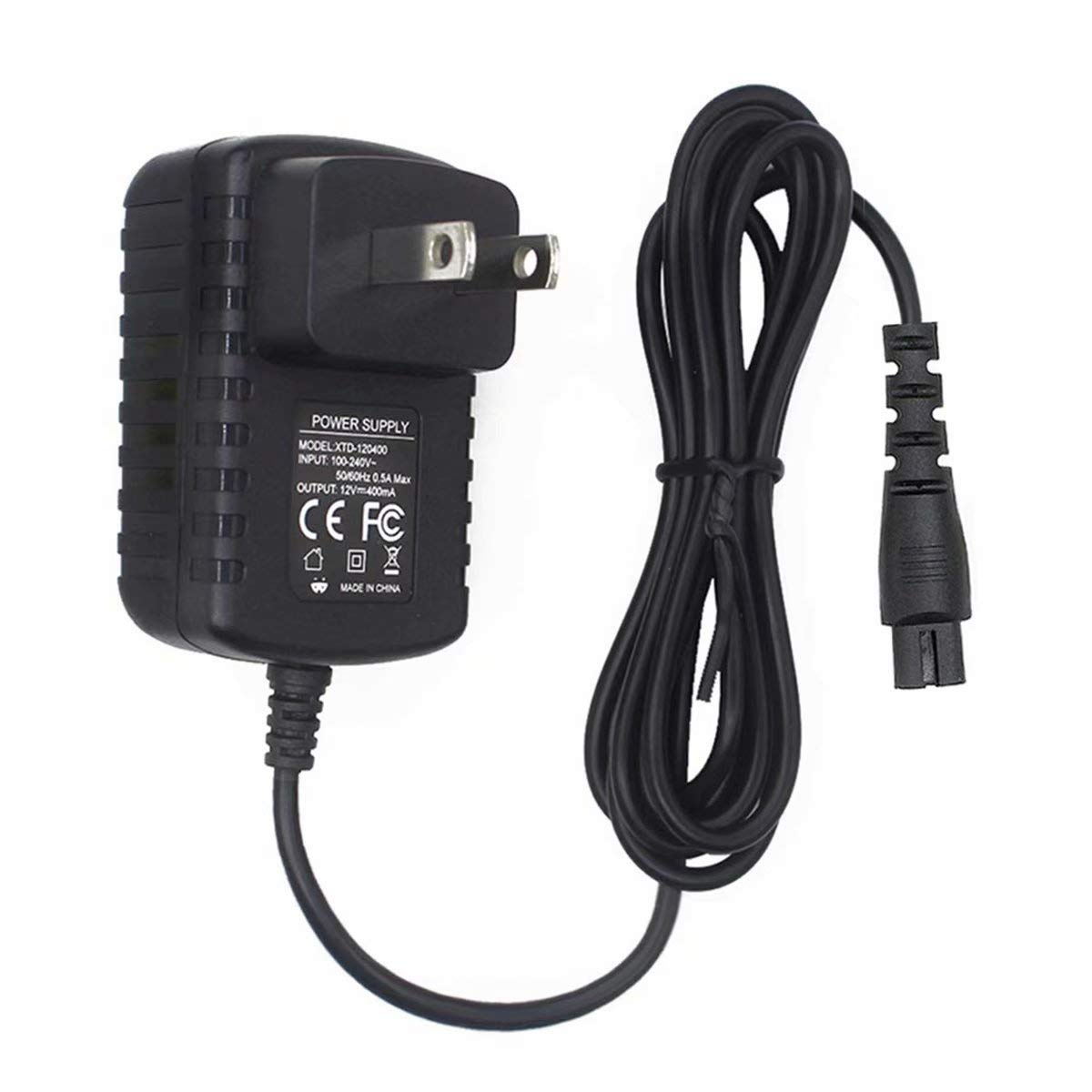 DKKPIA AC/DC Adapter Power Charger for Remington FR-730 FR750 FR-750 R-650 Shavers - Replacement Power Supply Cord for Home & Travel Use