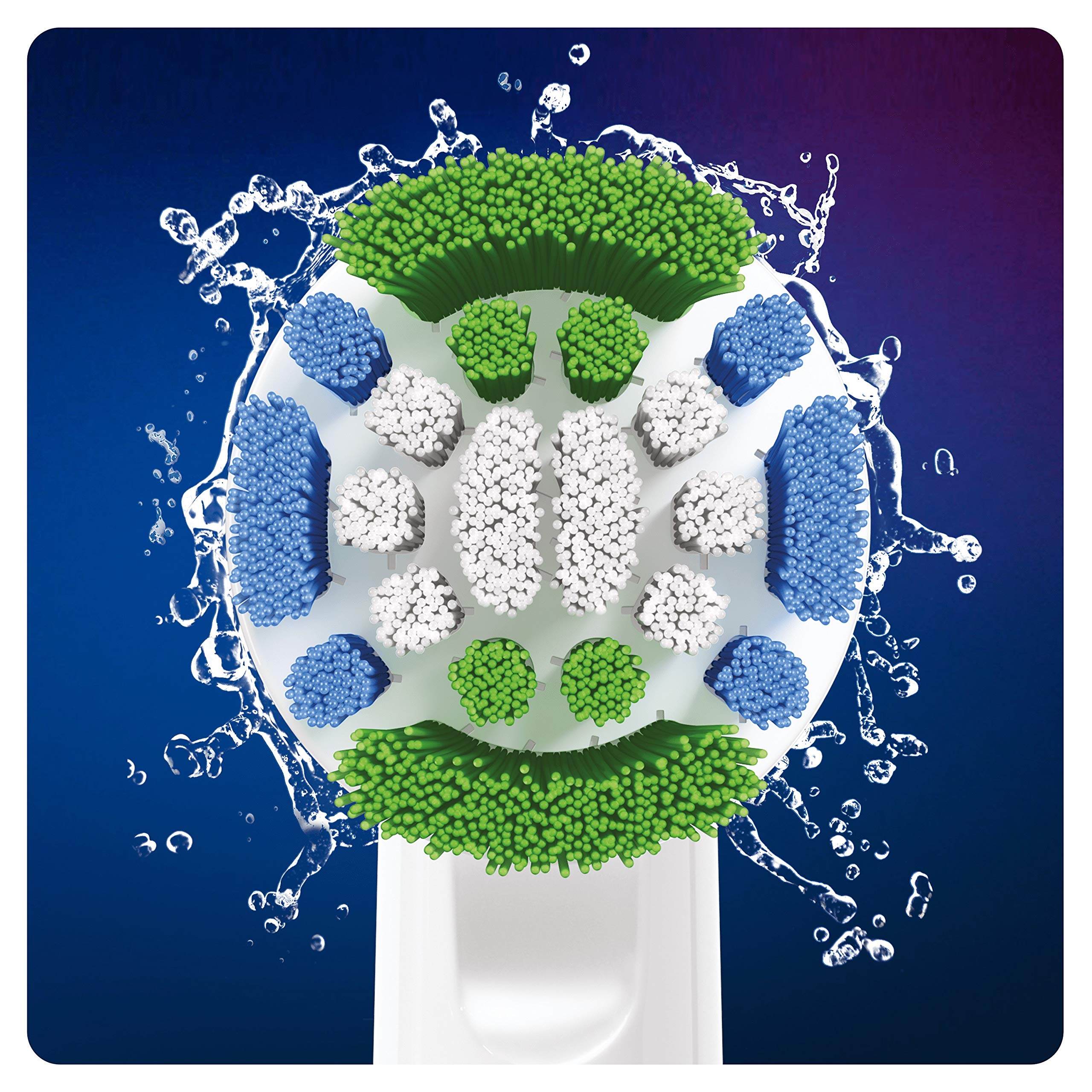Oral-B Precision Clean Replacement Brush Heads for Electric Toothbrush, 6 Pack – CleanMaximizer Bristles for Optimal Dental Care – Perfect for Travel & Daily Oral Hygiene
