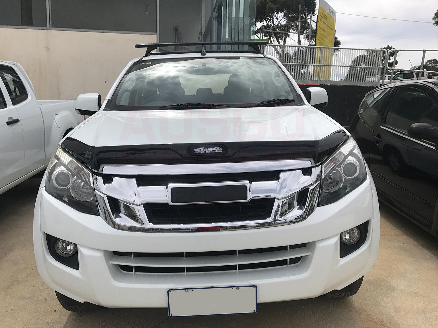 Premium Injection Weather Shields & Bonnet Protector for ISUZU D-MAX DMAX Dual Cab 2012-2016 | Durable Car Accessories for All-Weather Protection & Off-Road Adventures
