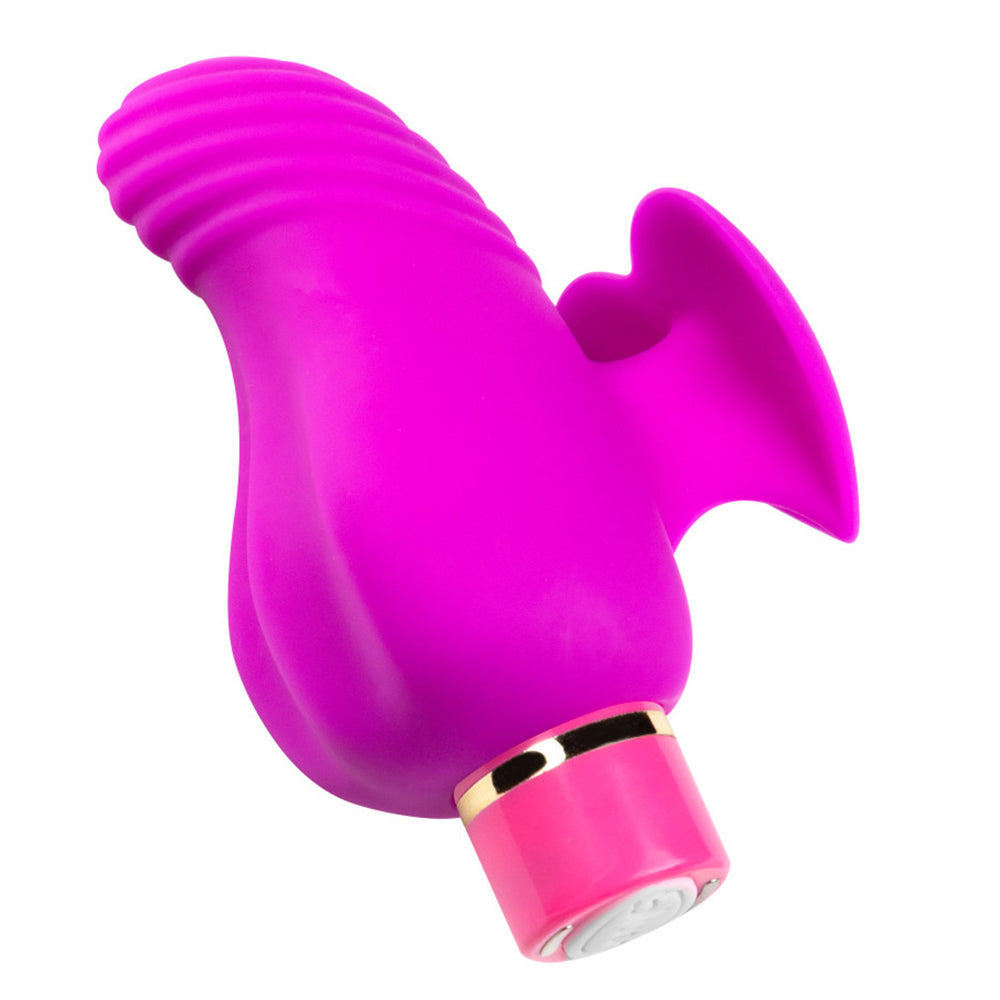 Aria Erotic AF Ergonomic Heart Finger Vibrator - Waterproof & Rechargeable for Sensual Pleasure - Perfect for Couples, Solo Play & Travel