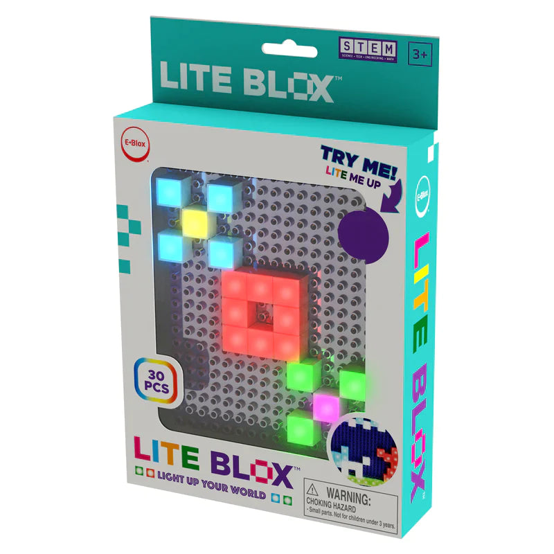 Lite Blox Student Set - STEM Learning Building Blocks for Kids Ages 6-12 | Creative Educational Toys for Classroom & Homeschool Activities