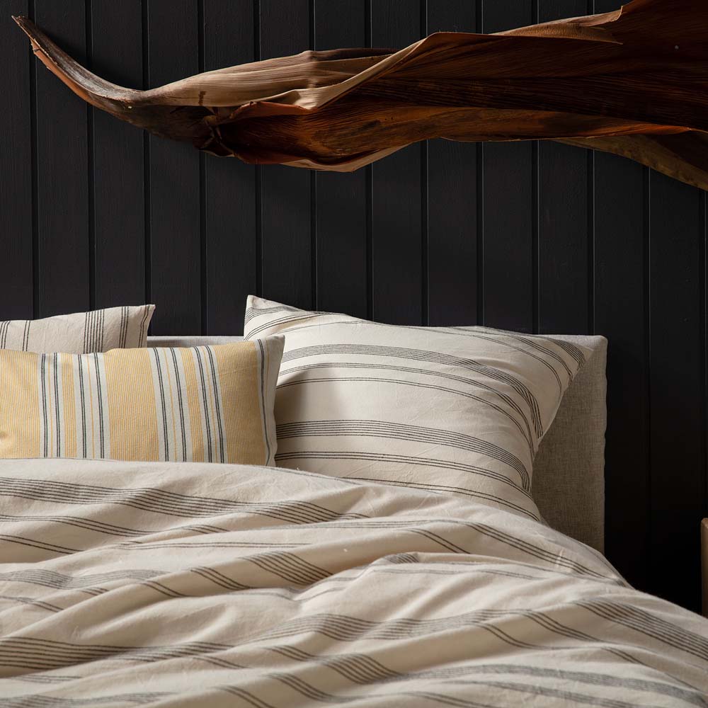 Bexley Natural Quilt Cover Set - Super King Size 100% Cotton Bedding for Luxury Hotels & Master Bedrooms