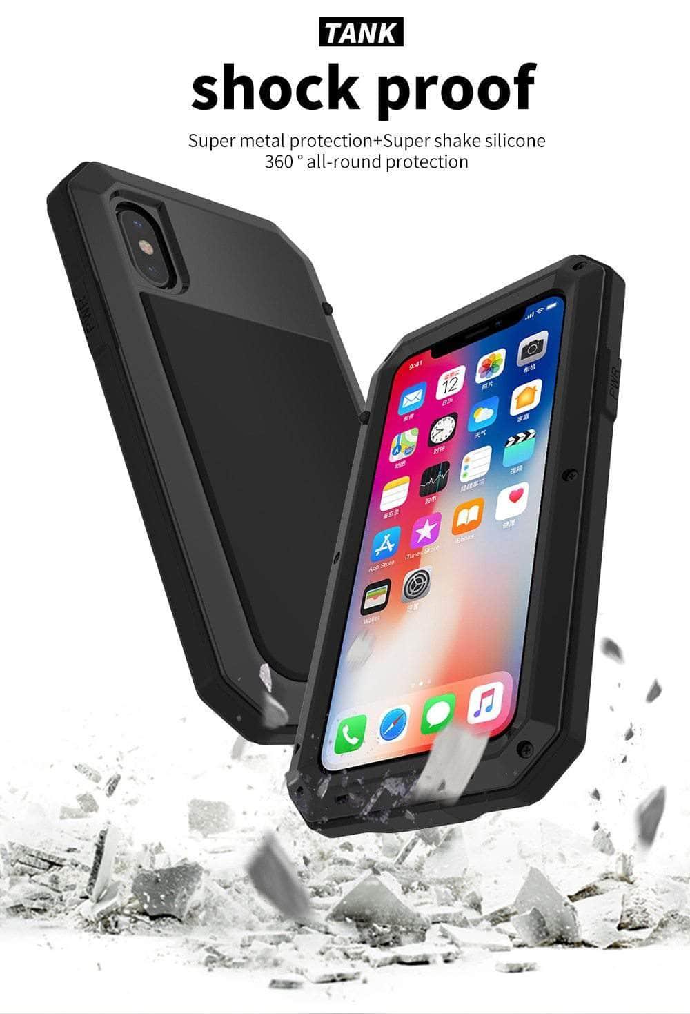 Durable Metal Soft Silicone iPhone 13 Full Protective Bumper Case - Shockproof & Scratch-Resistant Cover for Everyday Use, Travel & Outdoor Activities