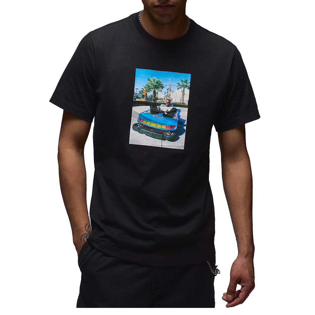 **Jordan Brand Men's T-Shirt - Official NBA Basketball Graphic Tee for Casual Wear & Street Style**    *(Use for: Everyday Outfits, Gym, Sports Events, Street Fashion, Gift for Basketball Fans)*