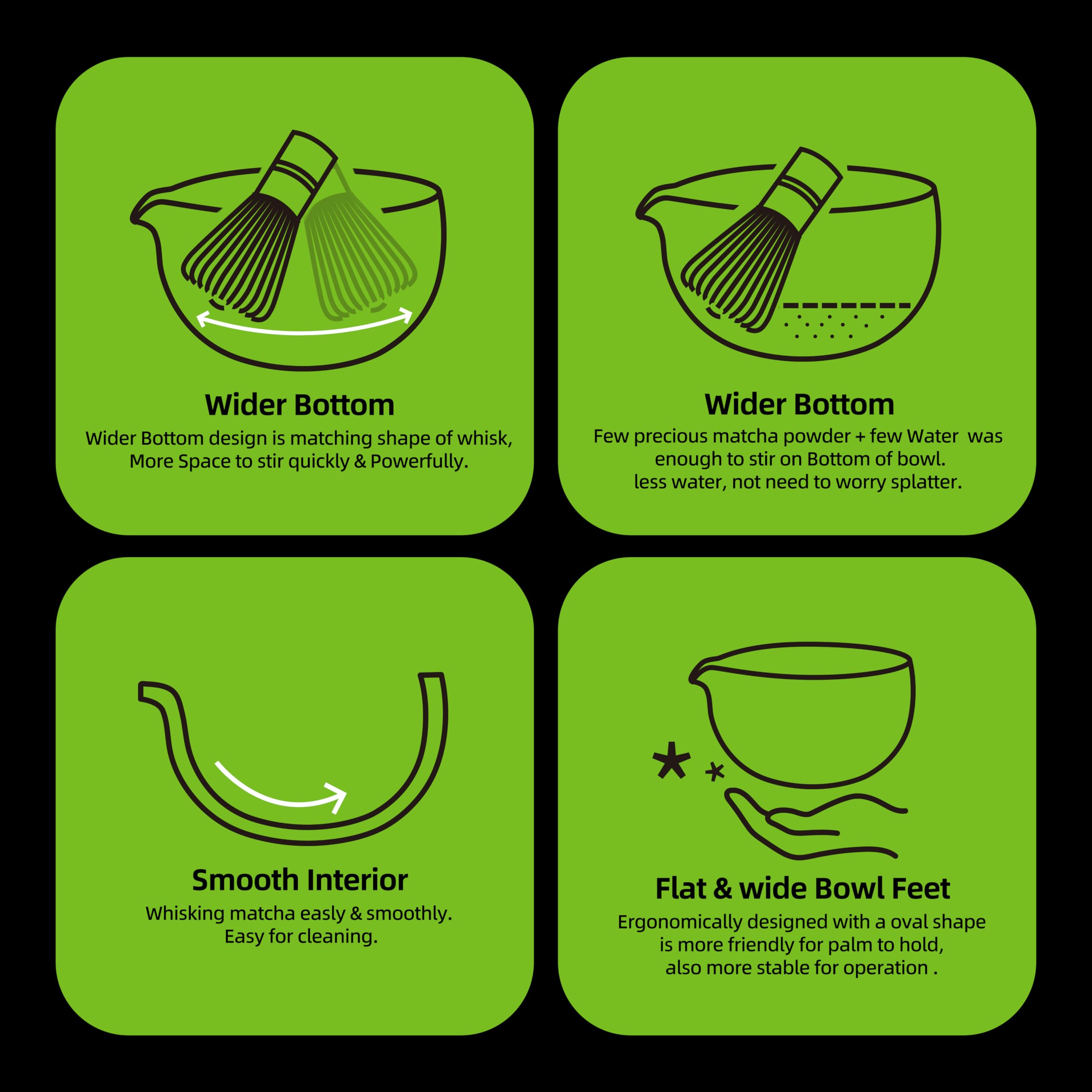 Premium Matcha Bowl Set - 2 Pcs 18oz Ceramic Matcha Chawan with Spout & Whisk Holder - Grey Japanese Tea Cup with Stand - Perfect for Green Tea Mixing & Traditional Tea Ceremonies - Ideal Gift for Matcha Lovers & Tea Enthusiasts