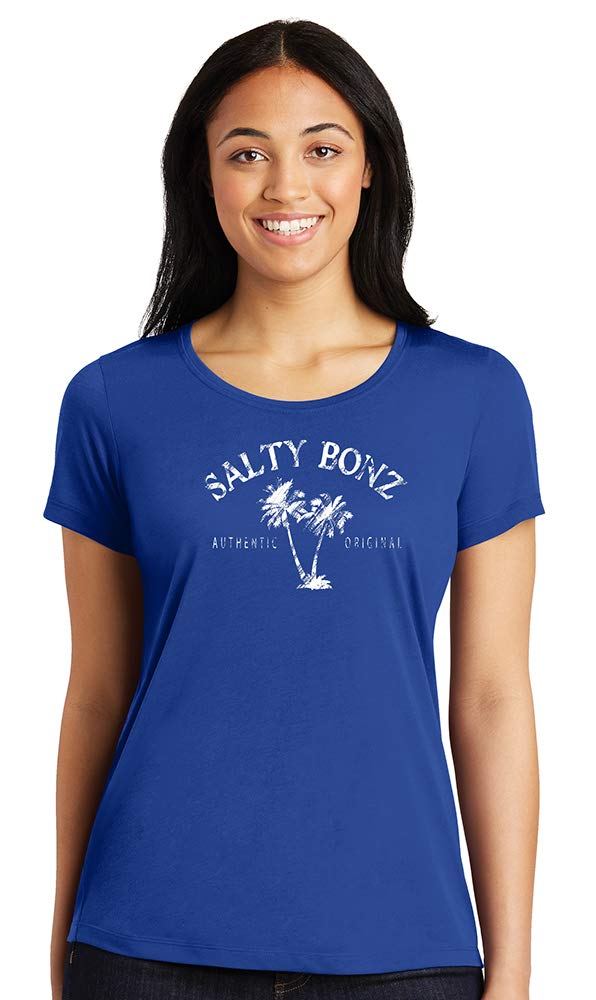 Women's Moisture-Wicking Cotton Performance T-Shirt with Unique Original Design - Perfect for Workouts, Yoga & Outdoor Activities