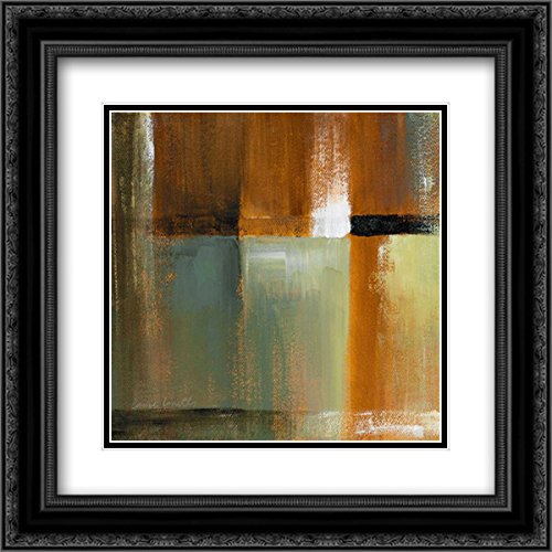 Loreth Lanie 15x15 Black Ornate Framed Double Matted Museum Art Print - Sonoran Shadows IV Wall Decor for Living Room, Bedroom & Office