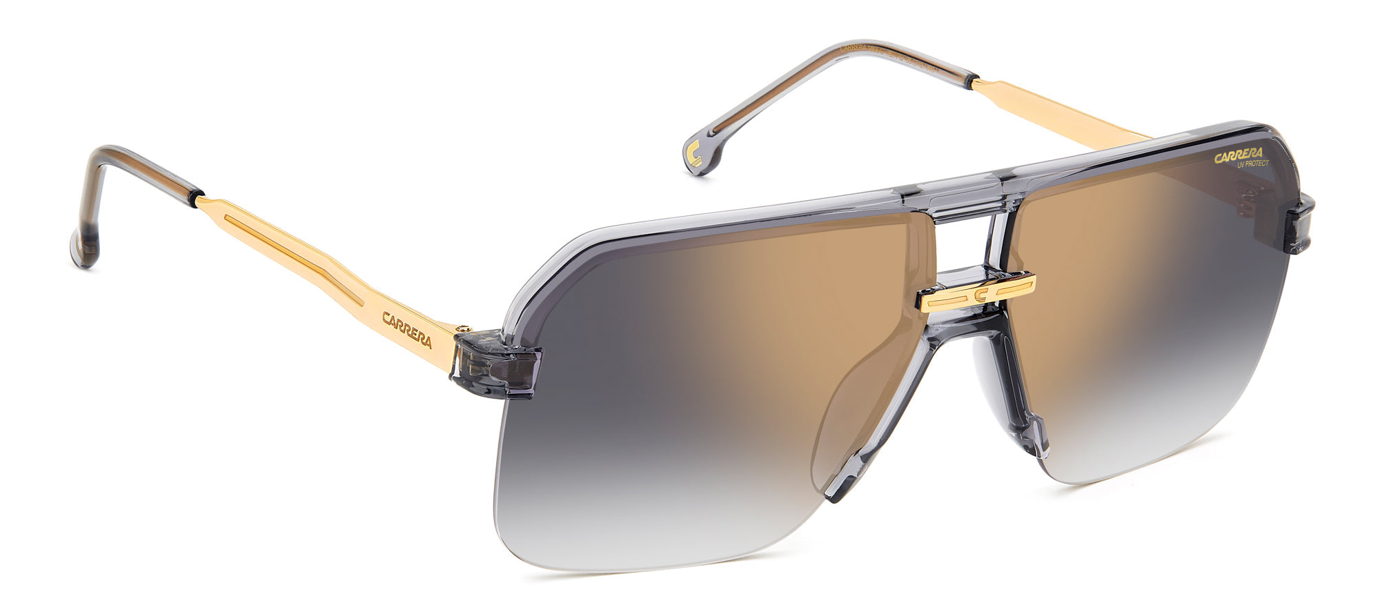Carrera 1066 S Sunglasses - Polarized UV Protection Sports Sunglasses for Men & Women - Perfect for Running, Cycling, Driving & Outdoor Activities