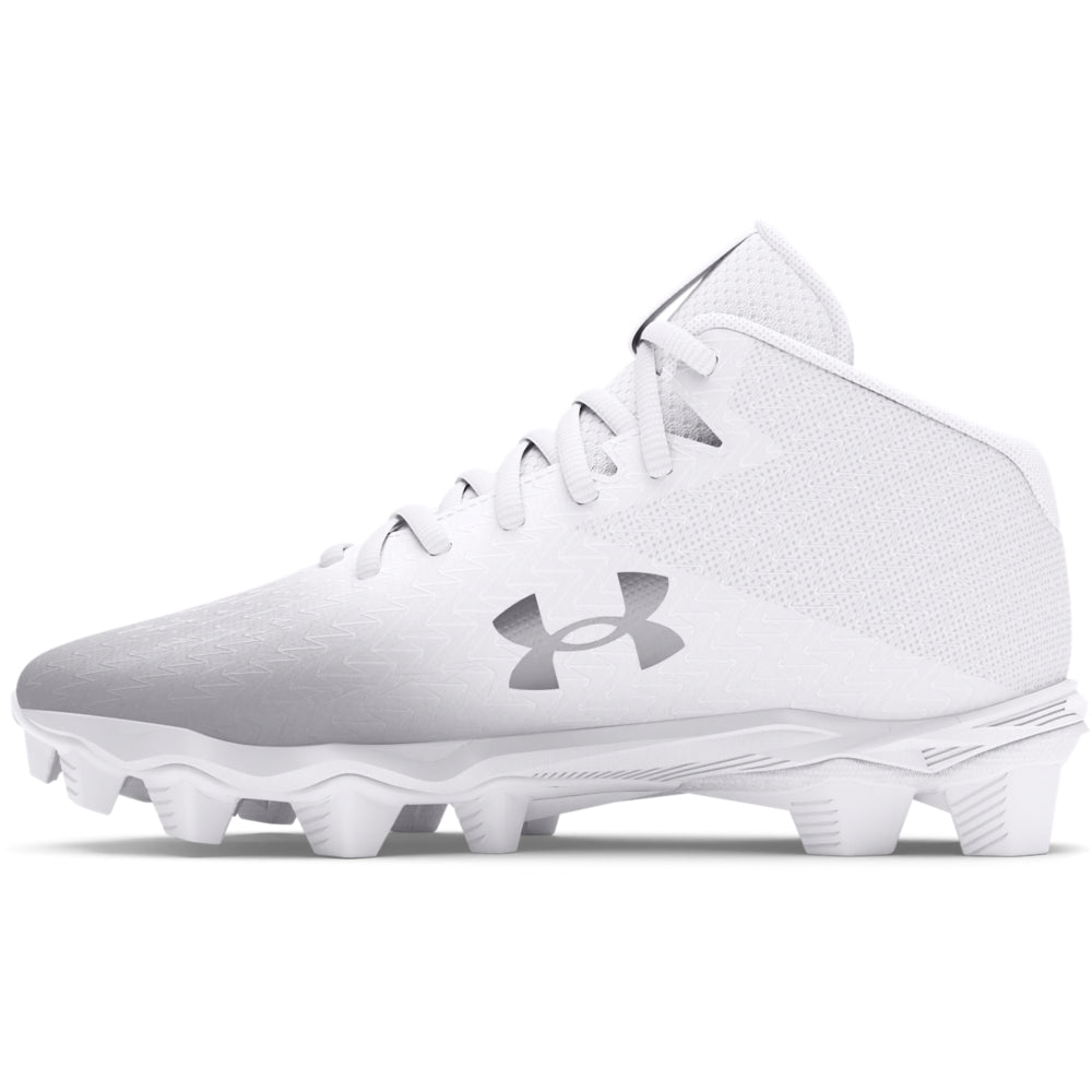 Under Armour Boys' Youth Spotlight Franchise 4 RM Jr Football Cleats - Lightweight Soccer Cleats for Kids with Enhanced Traction - Perfect for Youth Football Games, Training & Outdoor Sports