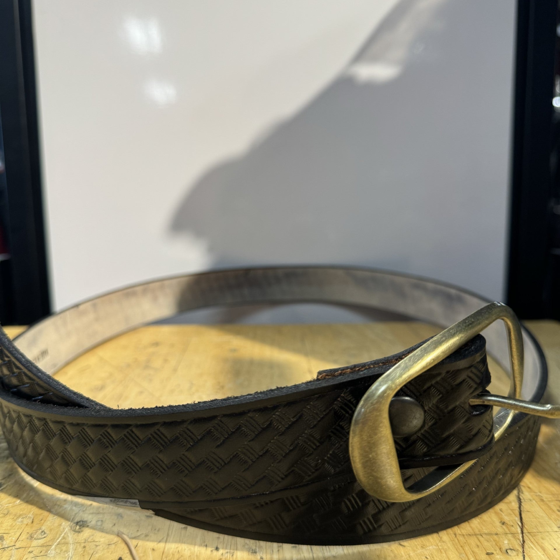 Stylish XXL Geometric Print Belt for Men - Trendy Fashion Accessory for Casual & Formal Outfits | Perfect for Office, Parties & Everyday Wear