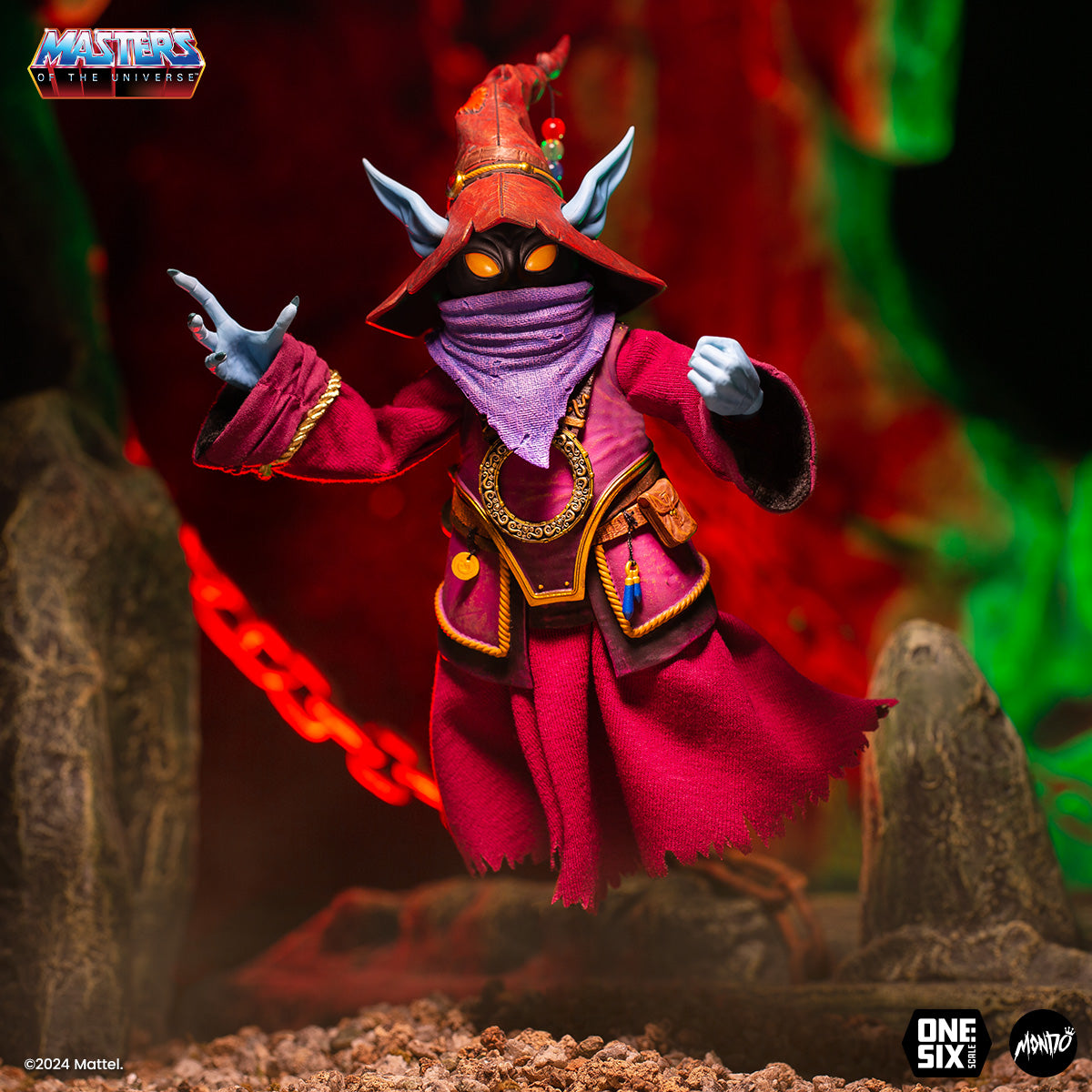 Masters of the Universe Orko 1/6 Scale Collectible Action Figure - Timed Limited Edition - Perfect for Display, Gifts & MOTU Collections
